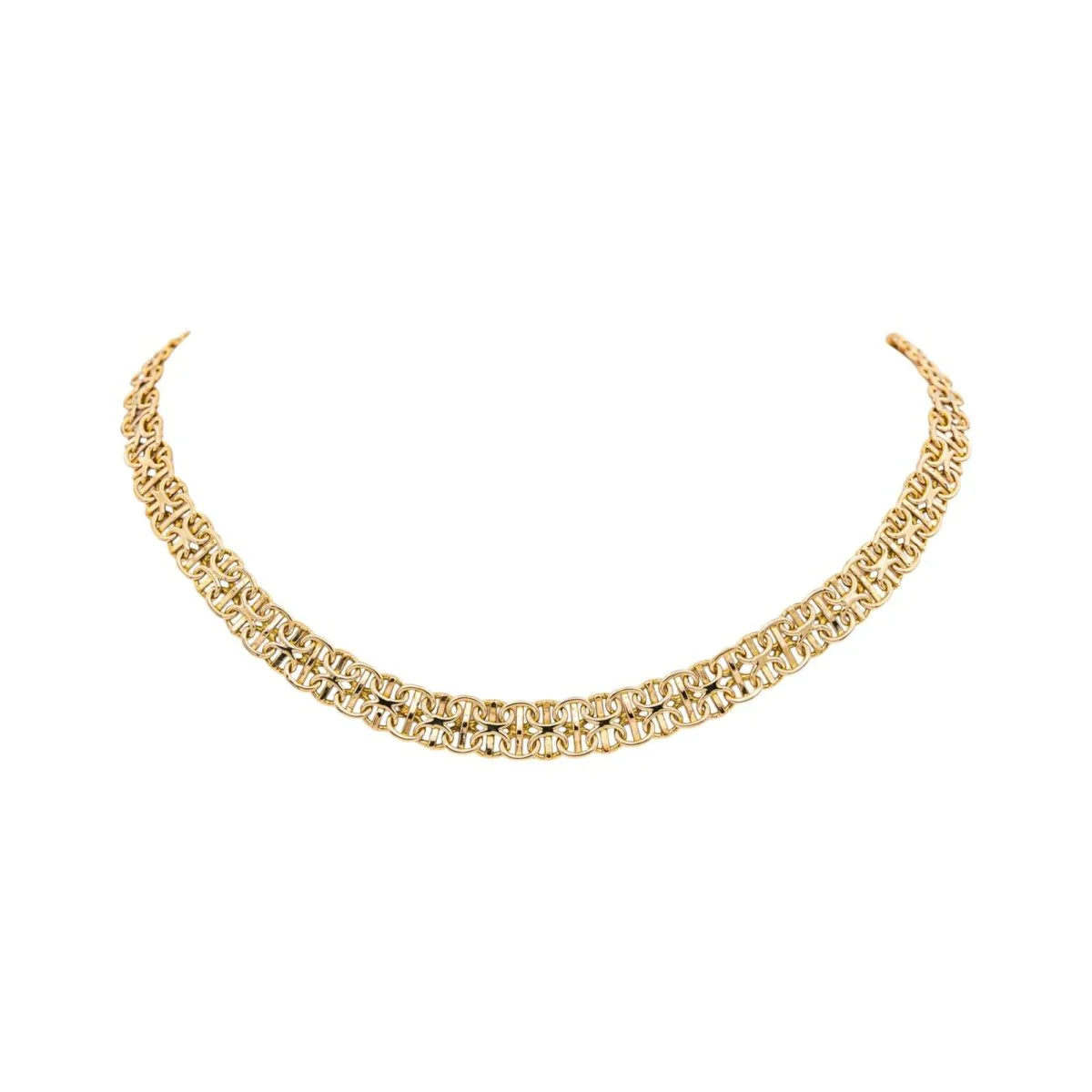 Collier Maille en or jaune