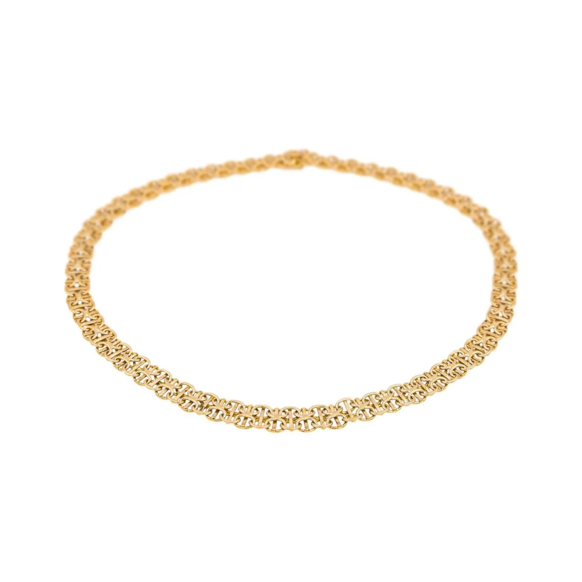 Collier Maille en or jaune - Image 3