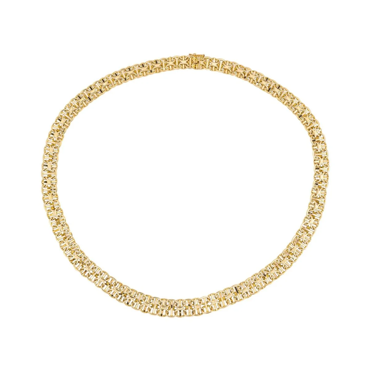 Collier Maille en or jaune - Image 4