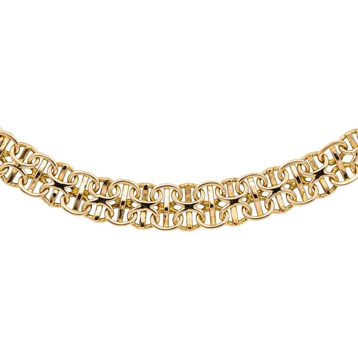 Collier Maille en or jaune - Image 5