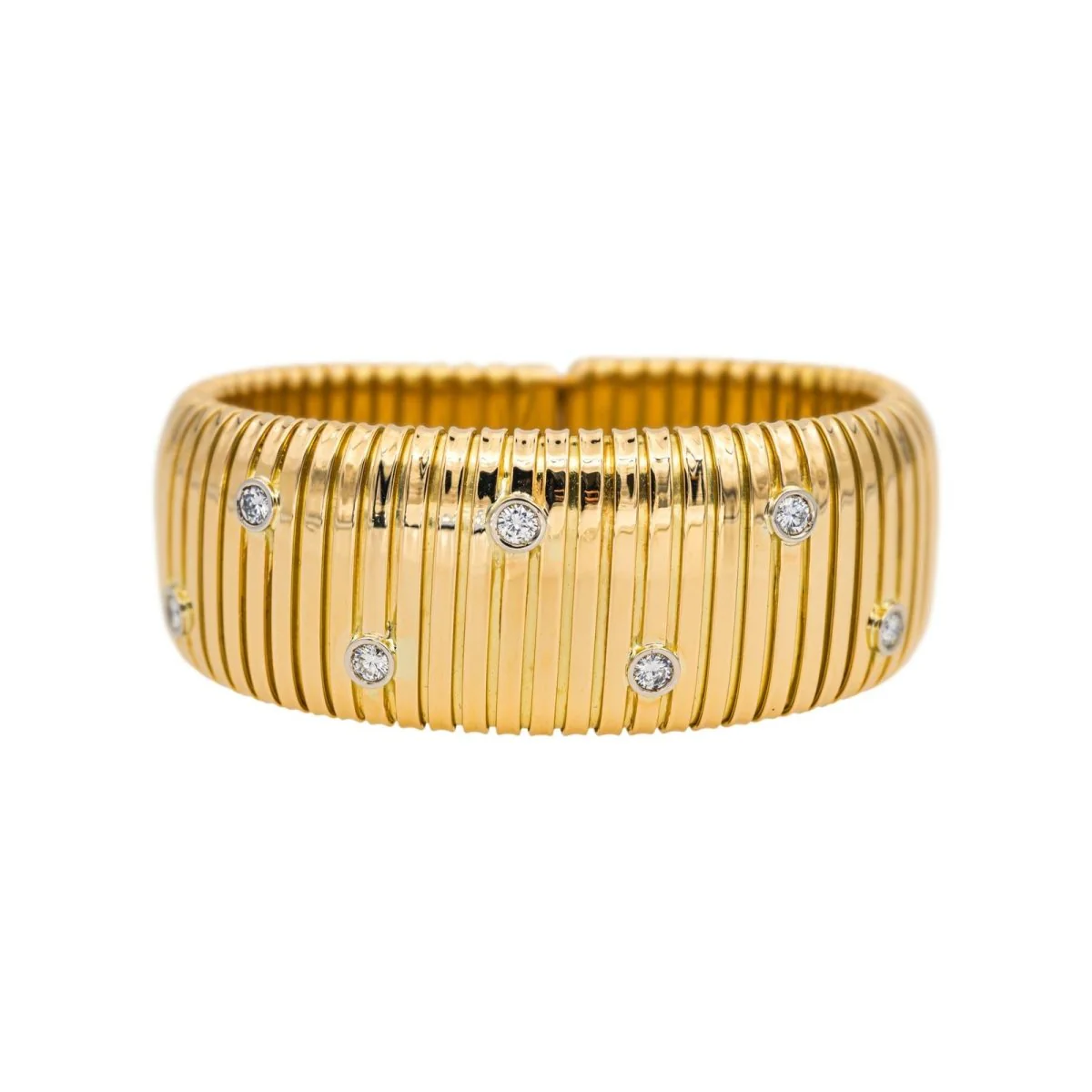 Bracelet WEINGRILL en or jaune et diamant