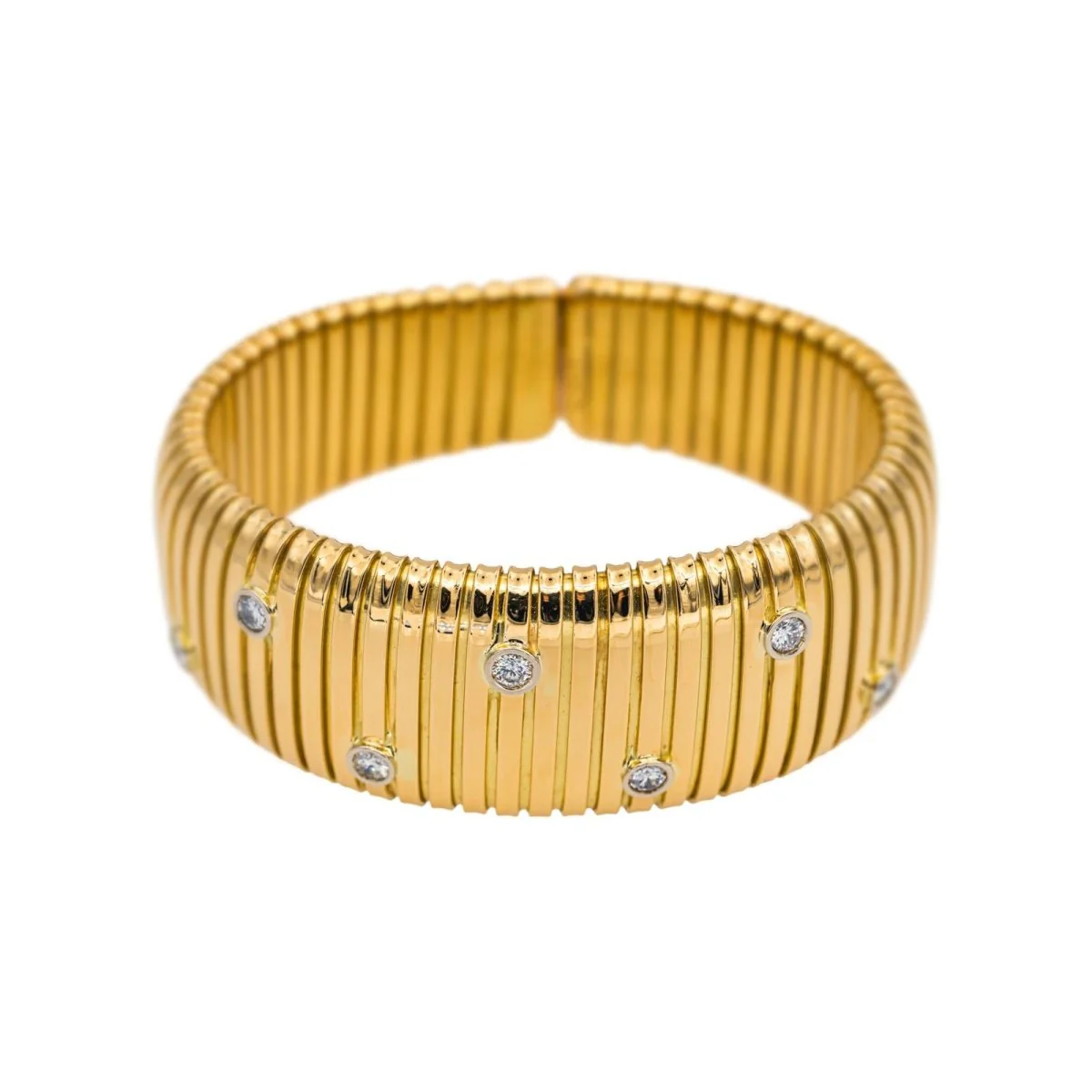 Bracelet WEINGRILL en or jaune et diamant - Image 3
