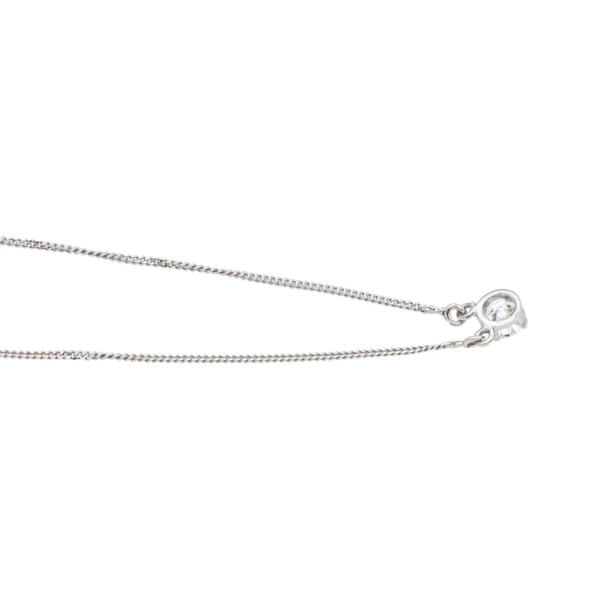 Collier Pendentif en or blanc et diamant - Image 5