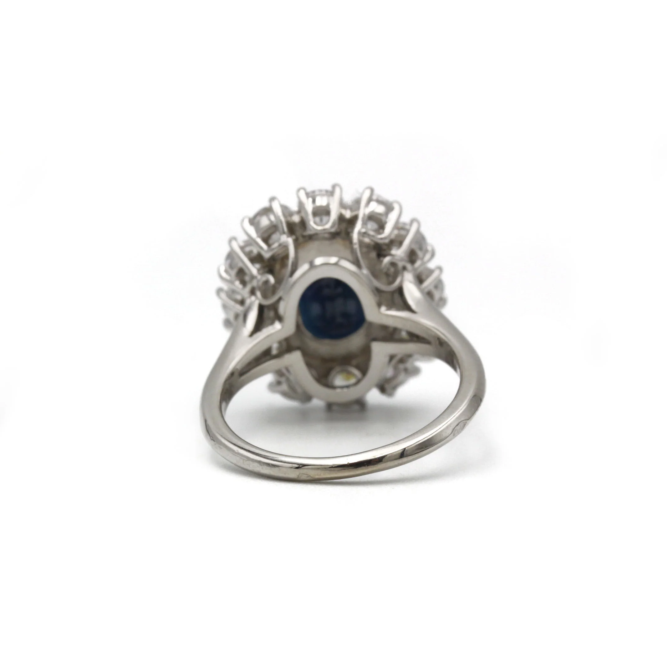 Bague - Or, Diamants & Saphir - Image 3