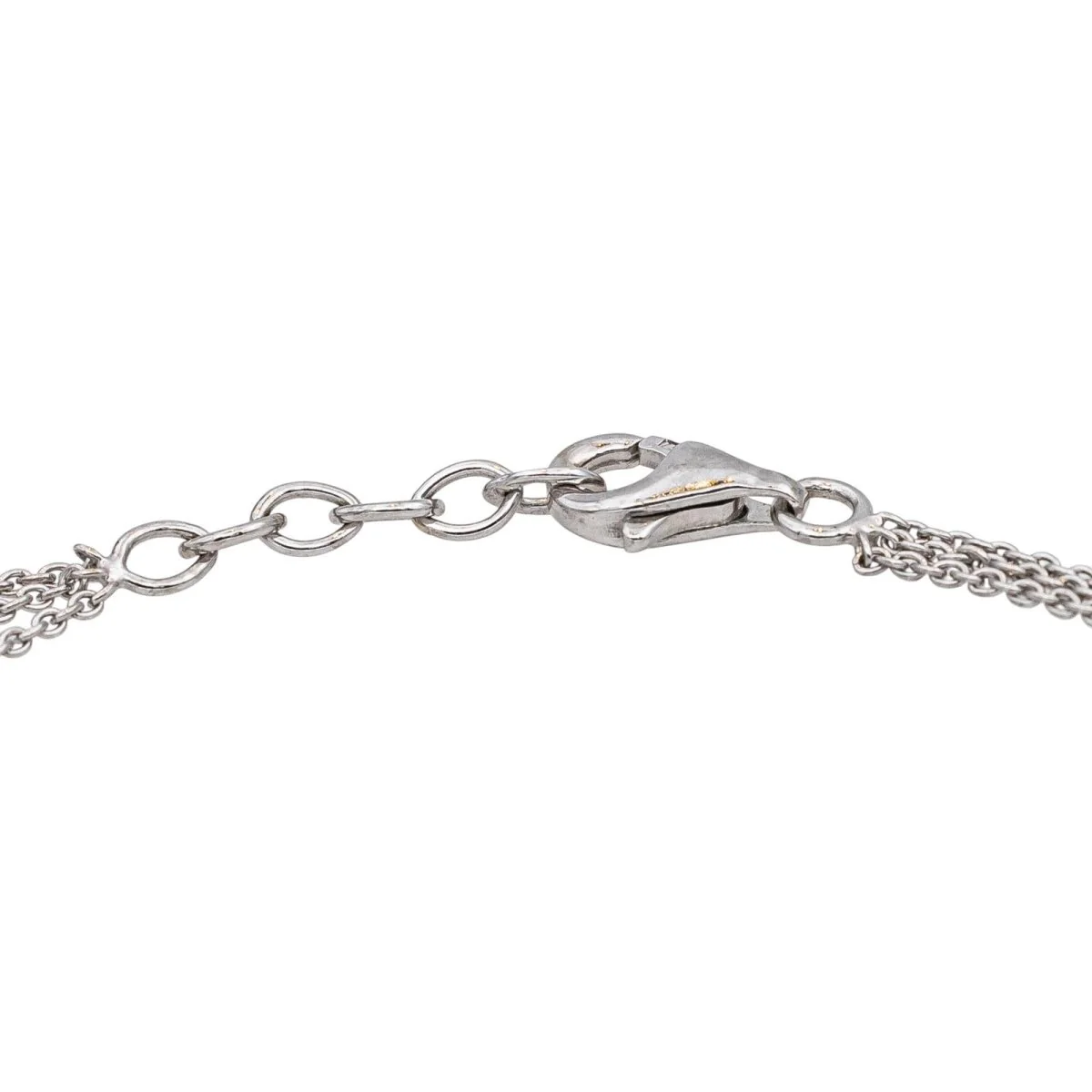 Bracelet en or blanc et diamants - Image 4