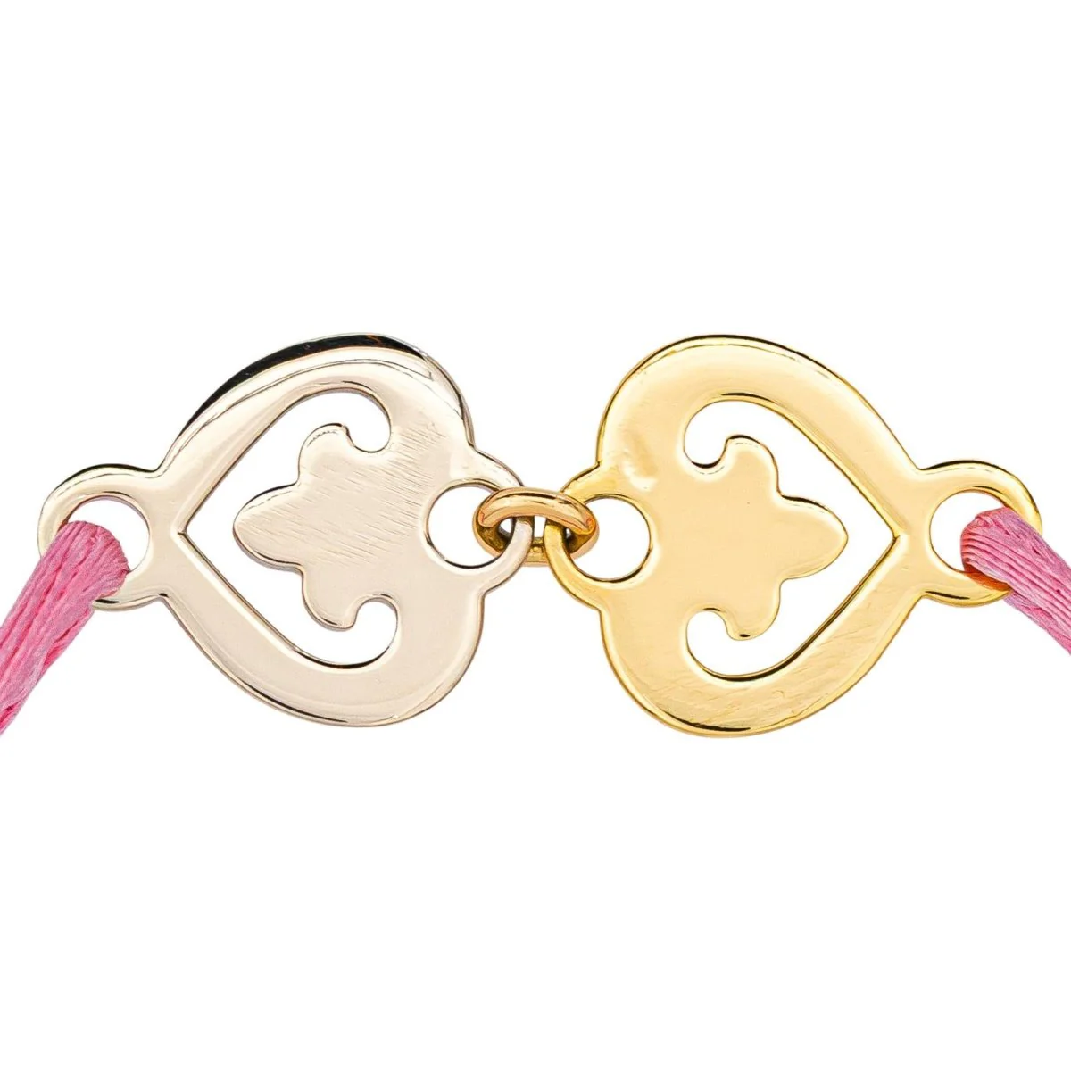 Bracelet Souple O.J. PERRIN "Légendes" en or jaune et or blanc - Image 5