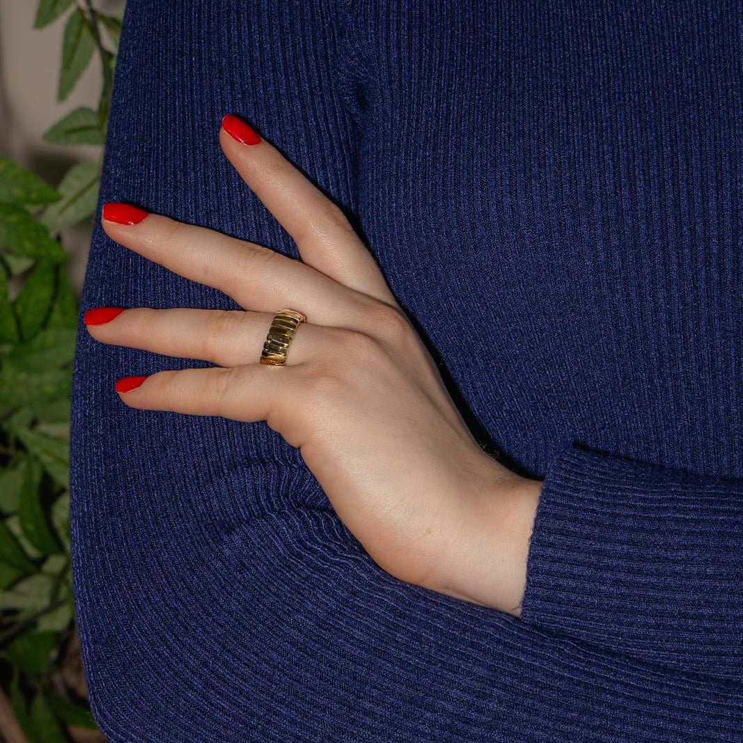 Bague CHIMENTO en or jaune - Image 2