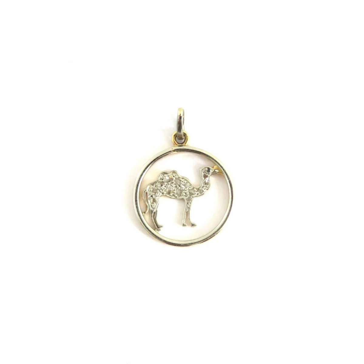 Pendentif "Chameau" en or jaune