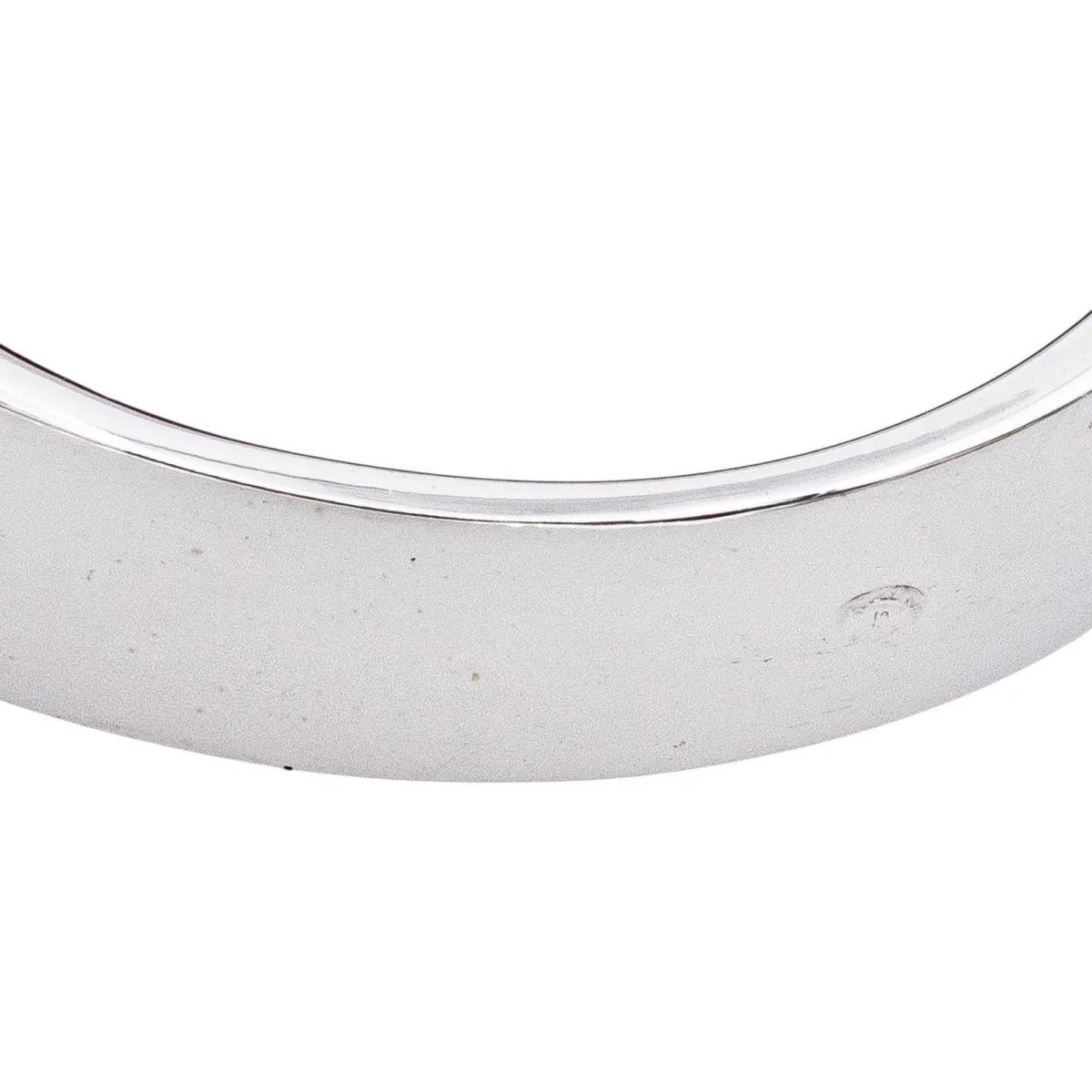 Bague en or blanc, grenats et diamants - Image 7
