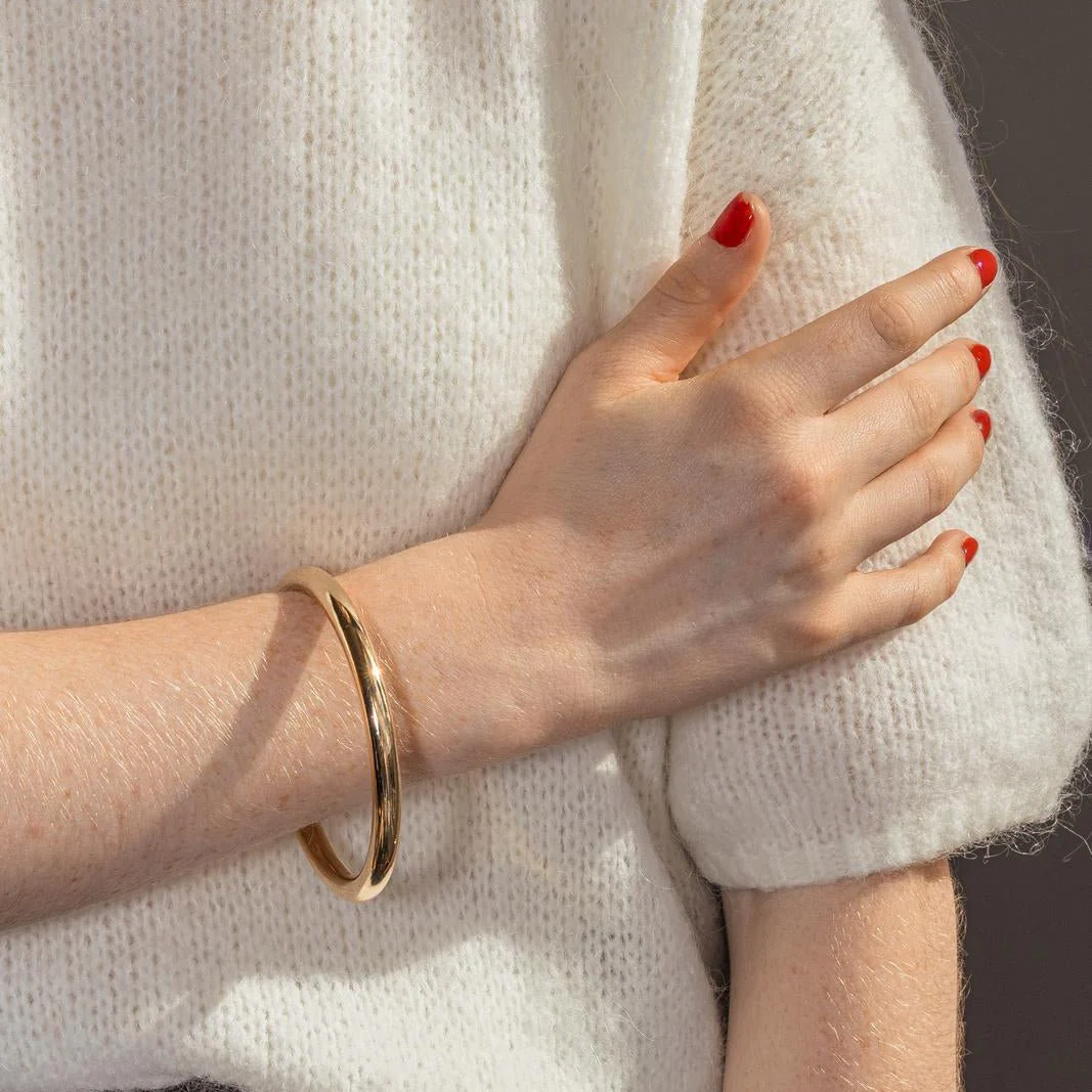 Bracelet Jonc en or jaune - Image 2