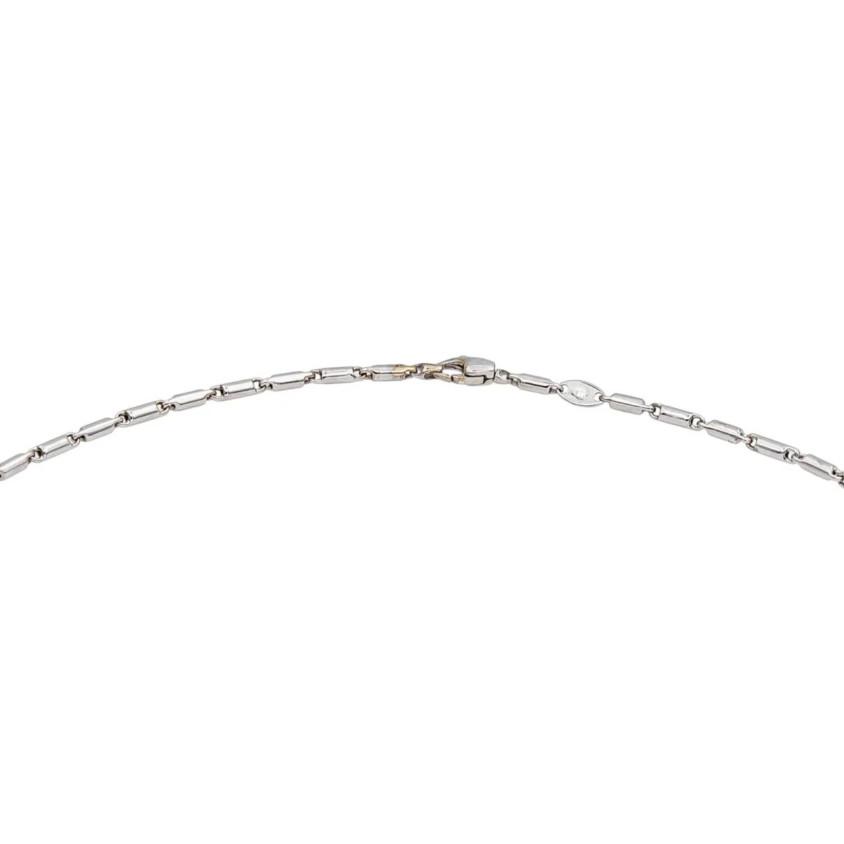 Collier Pendentif en or blanc et diamants - Image 7