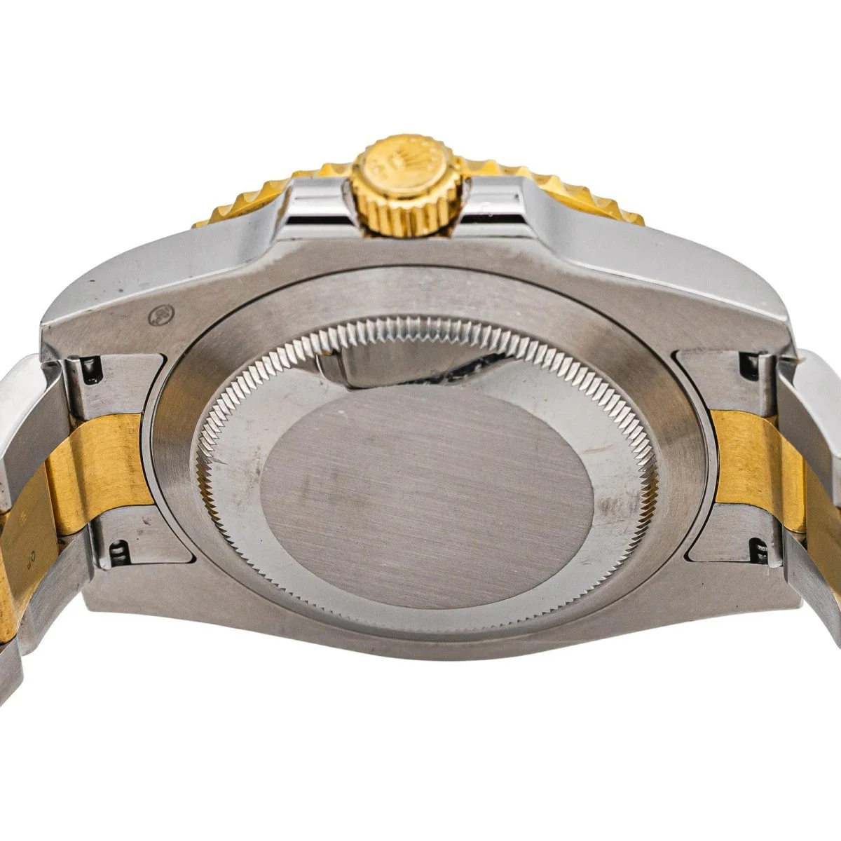 Montre ROLEX "Submariner Date" en or jaune, saphir et acier - Image 6