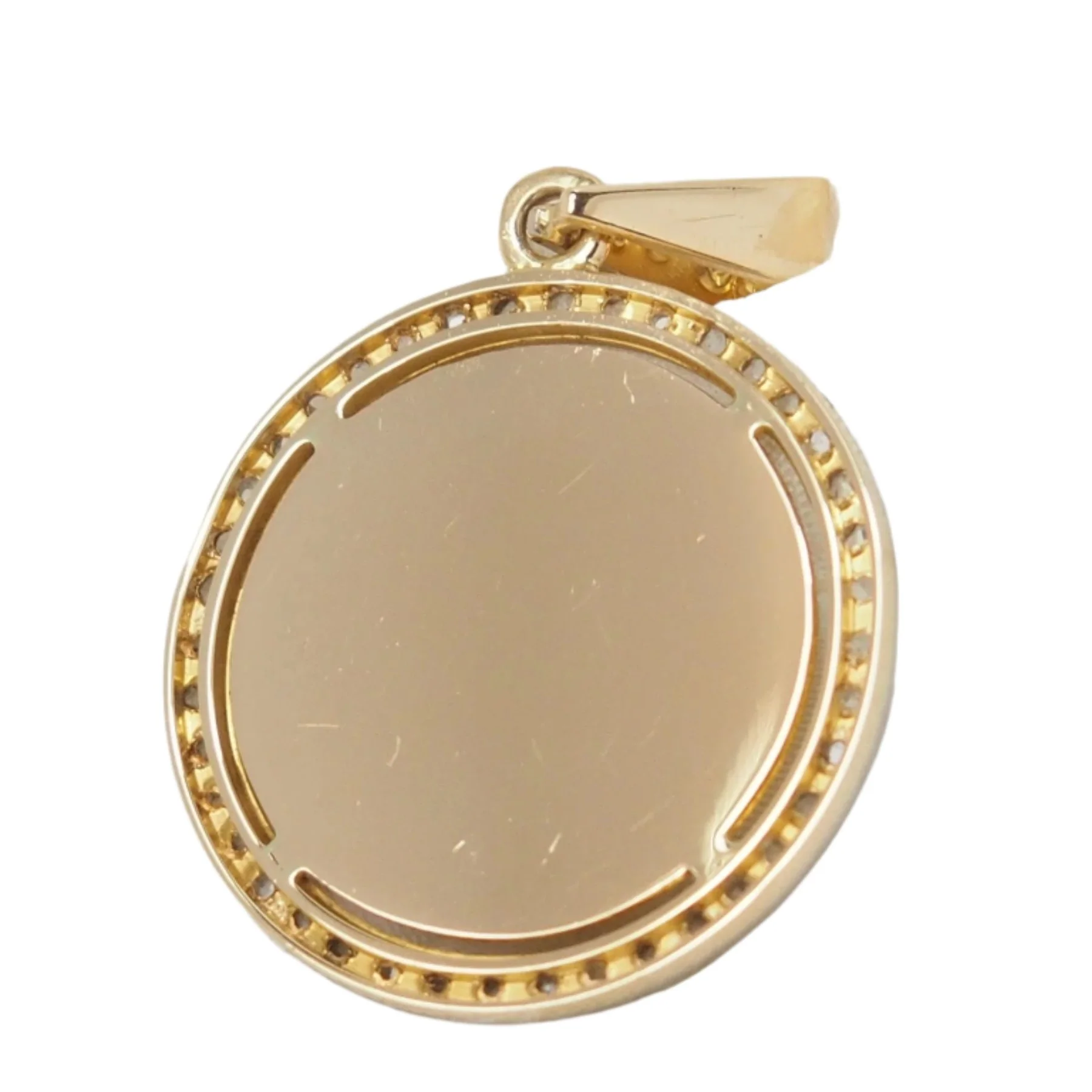 Pendentif Augis en or jaune, diamants et rubis - Image 3