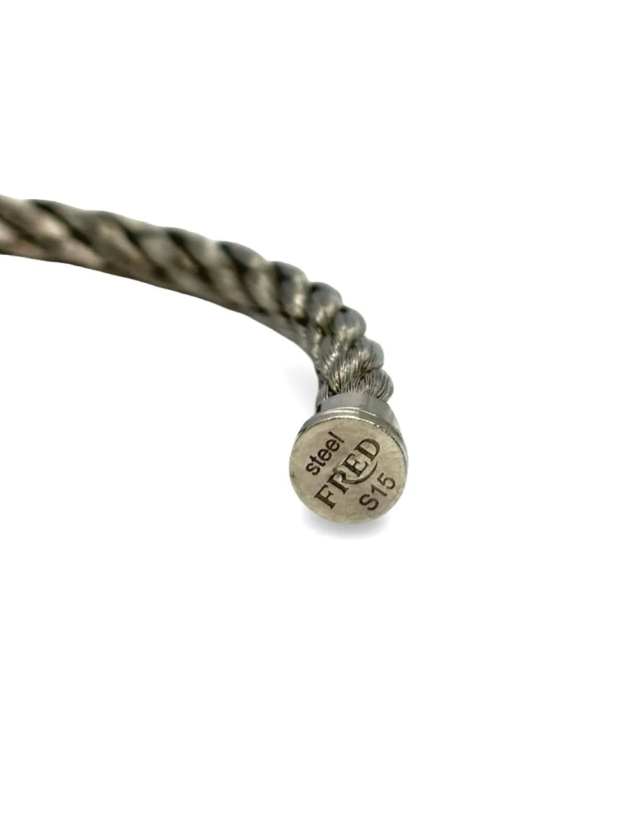 Bracelet Fred Force 10 or blanc Grand Modèle - Image 4