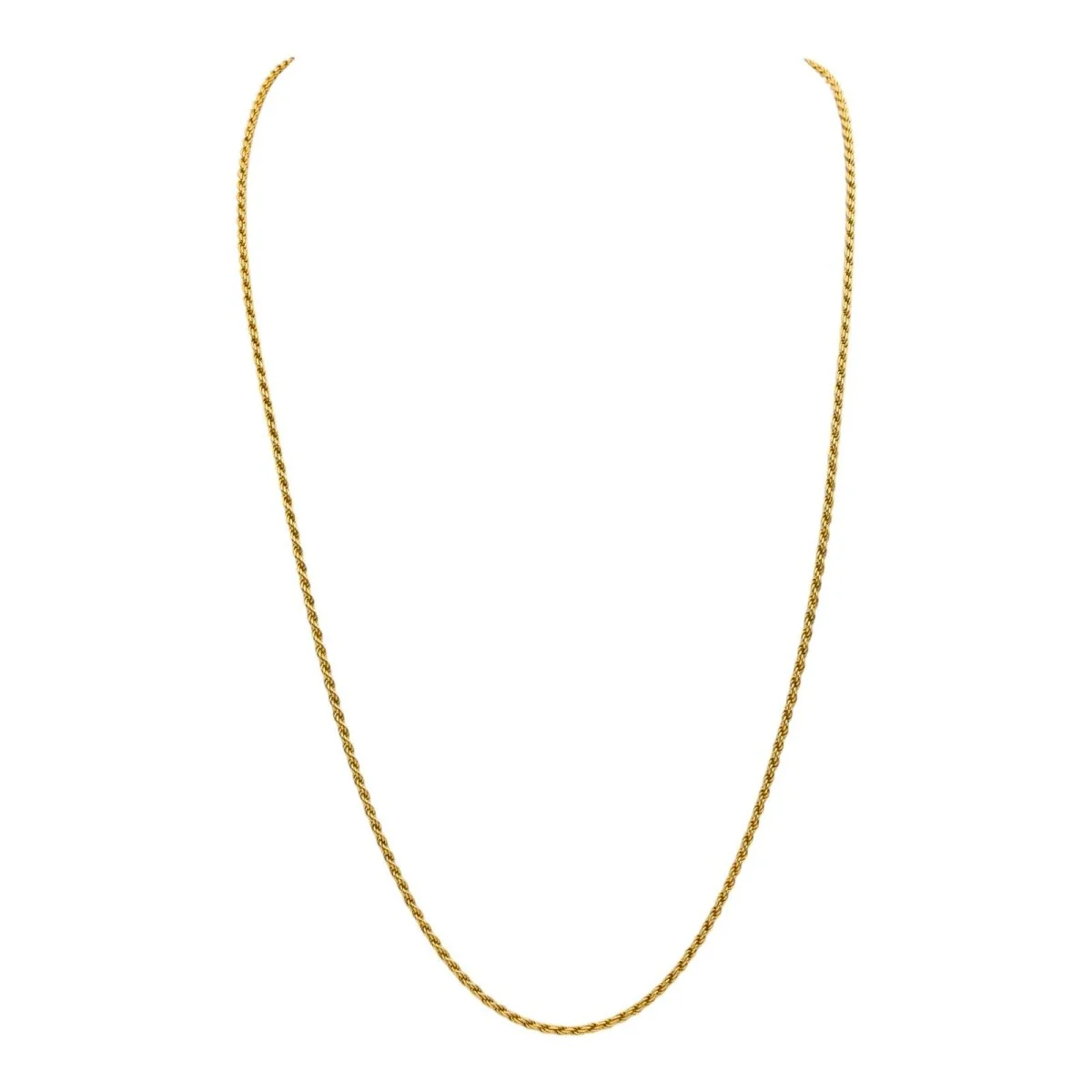 Collier Sautoir en or jaune