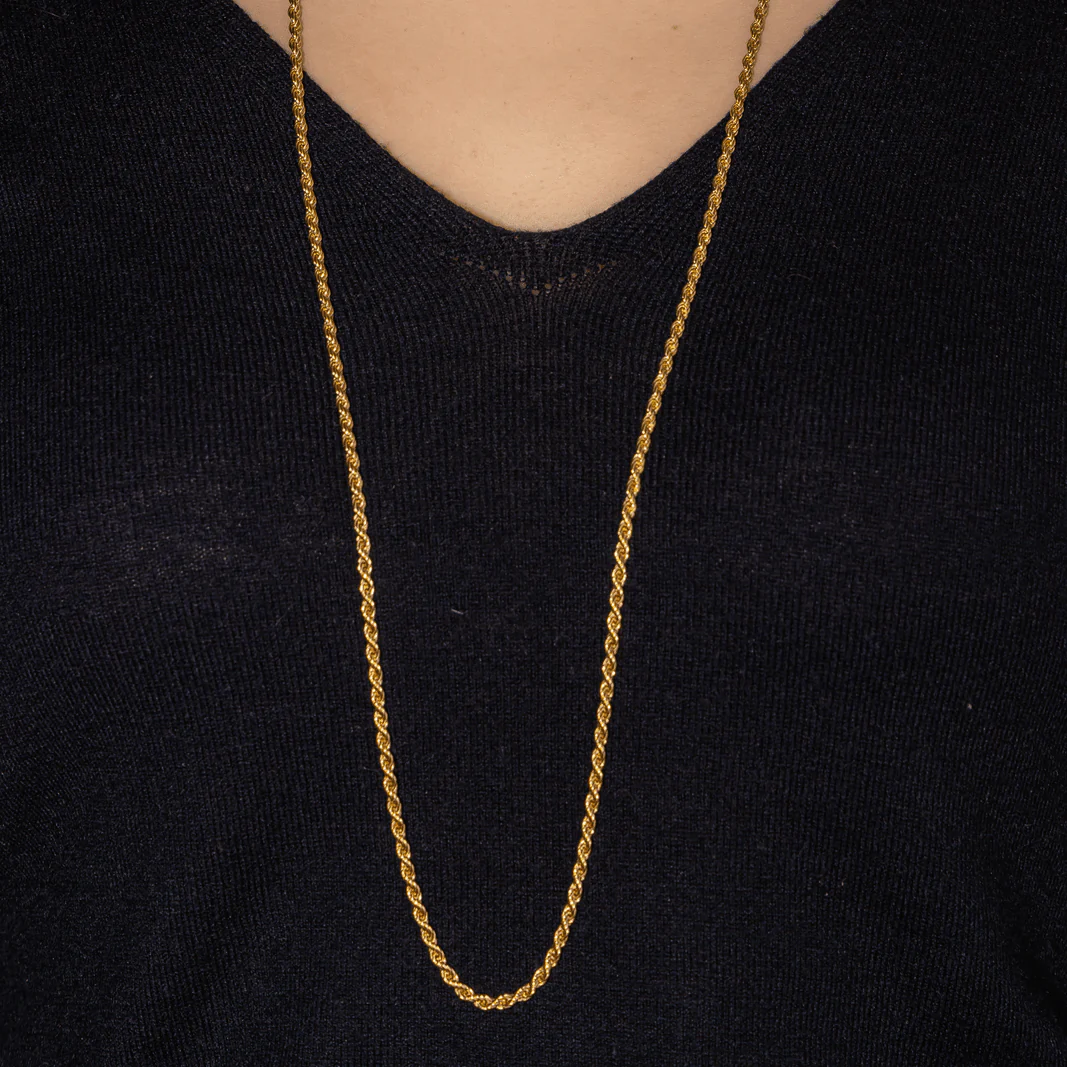 Collier Sautoir en or jaune - Image 2