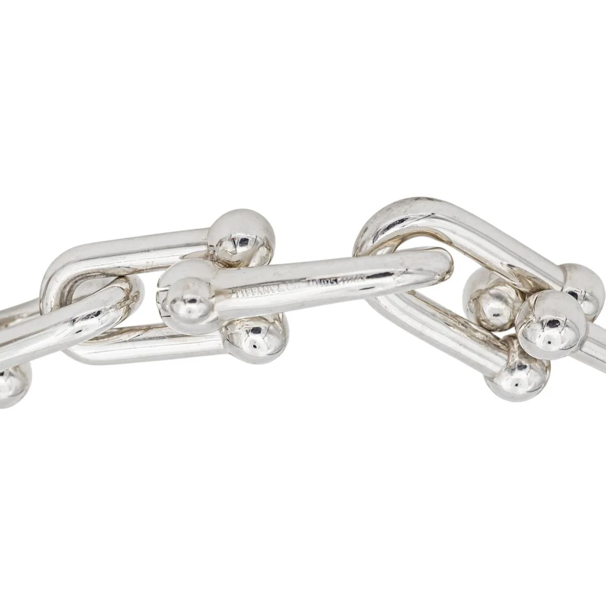 Bracelet Maille TIFFANY & CO. "Hardwear" en argent - Image 5