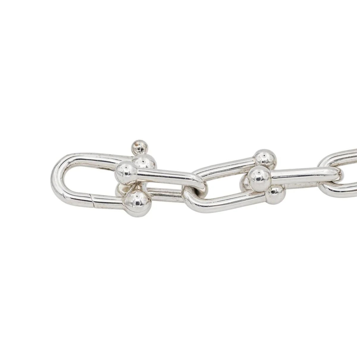 Bracelet Maille TIFFANY & CO. "Hardwear" en argent - Image 6