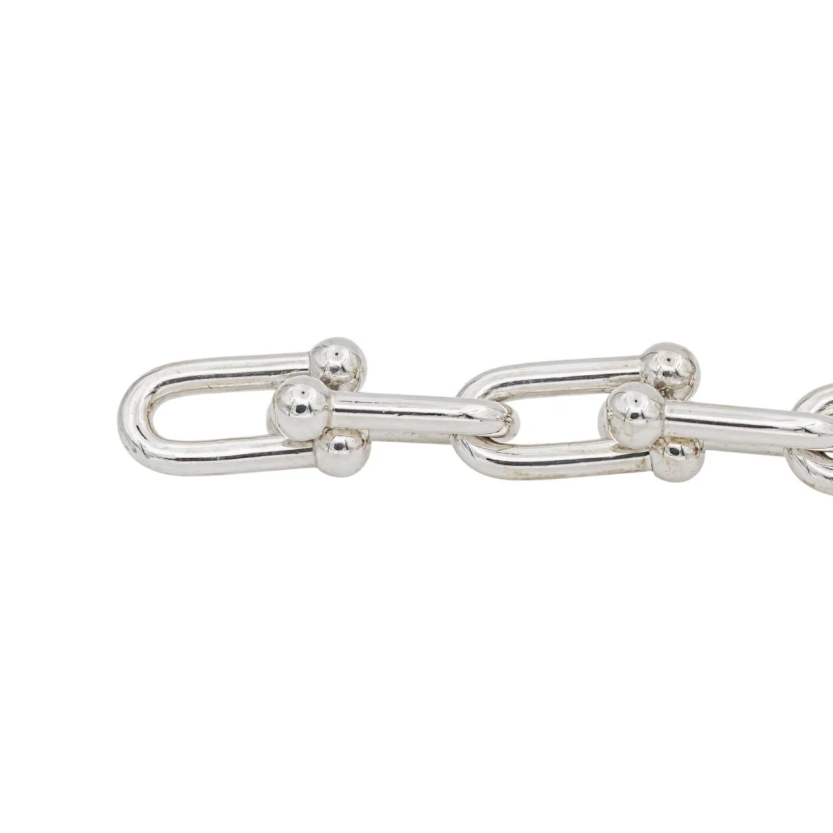 Bracelet Maille TIFFANY & CO. "Hardwear" en argent - Image 7