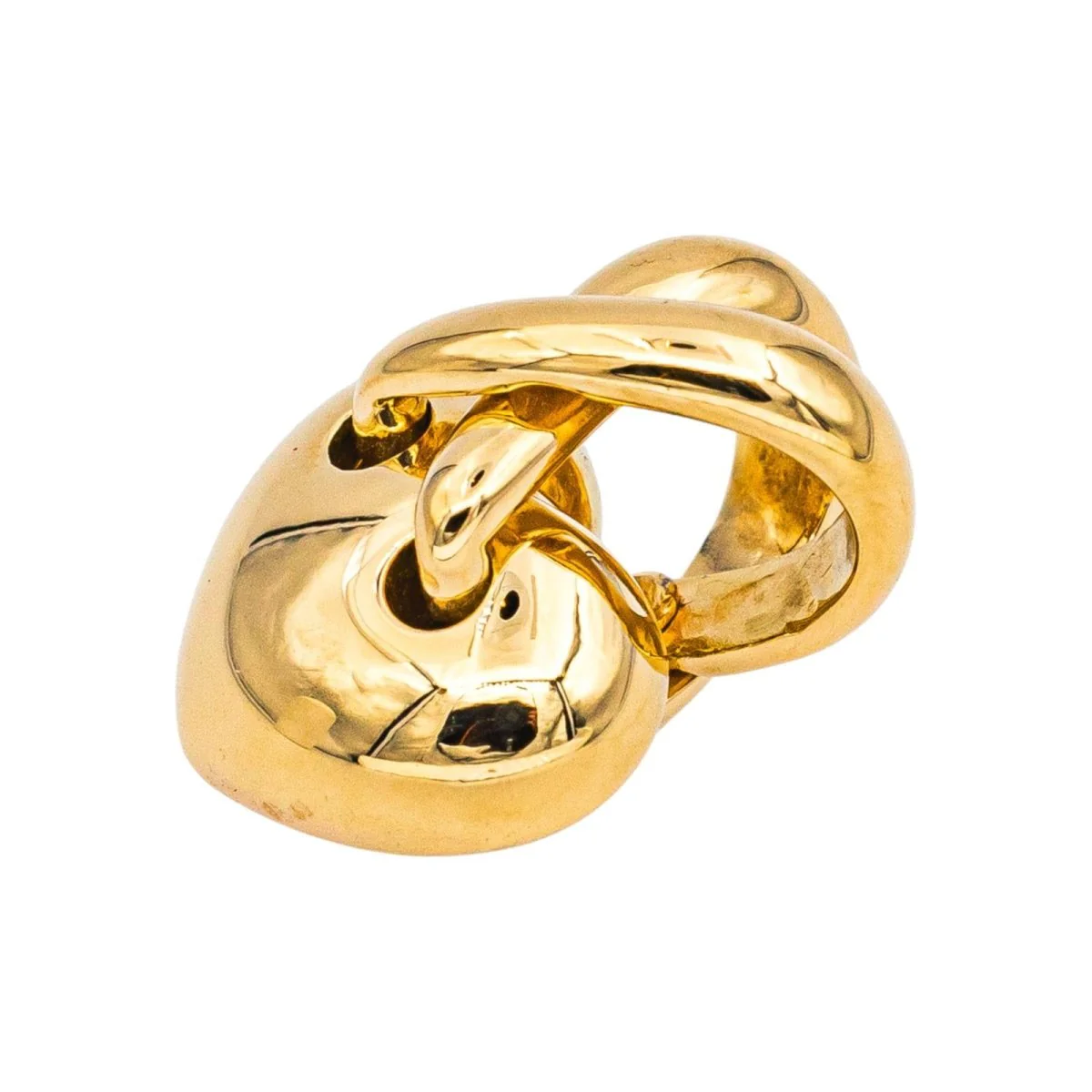 Pendentif CHAUMET "Coeur Liens" en or jaune - Image 2
