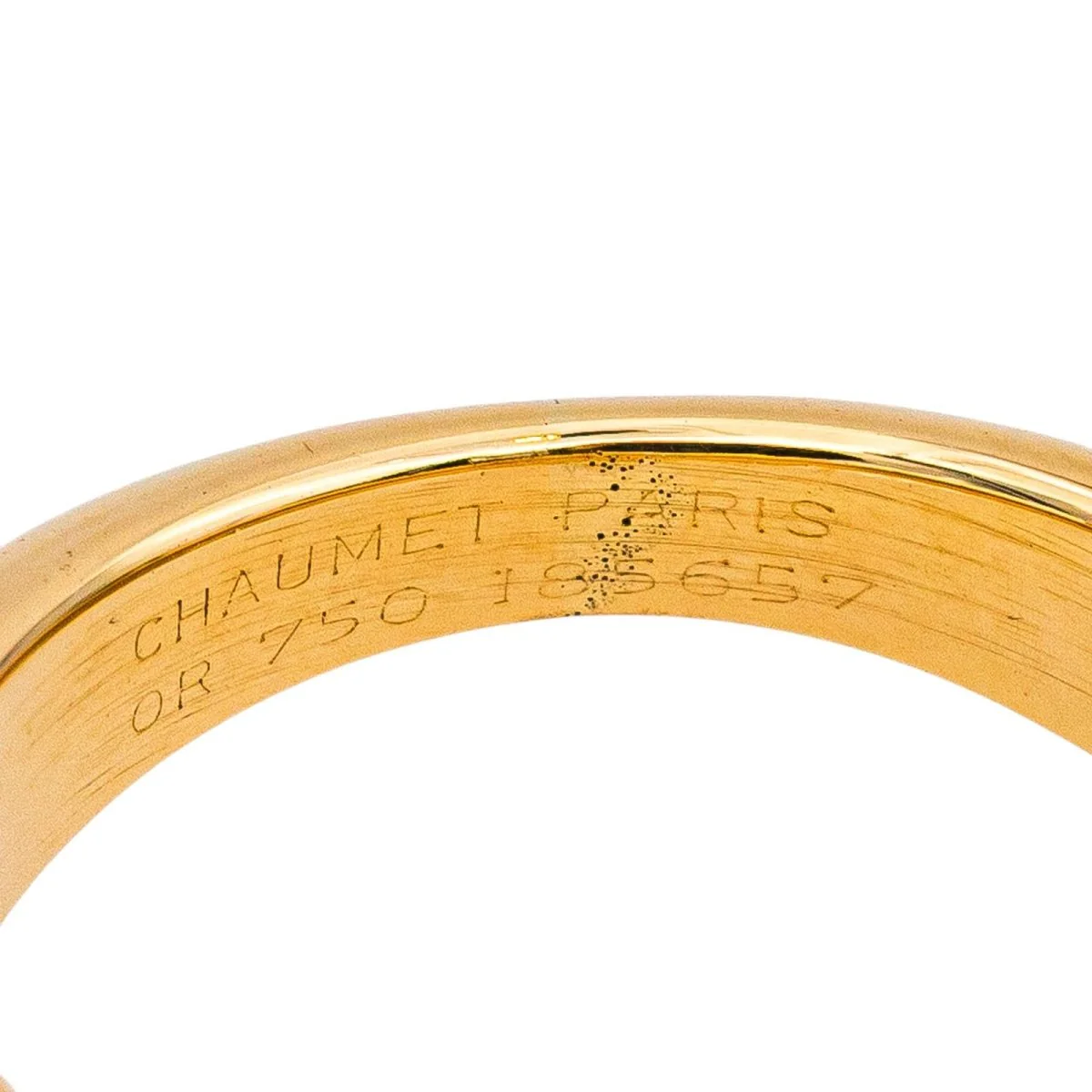 Bague Cocktail CHAUMET en or jaune et perle - Image 7