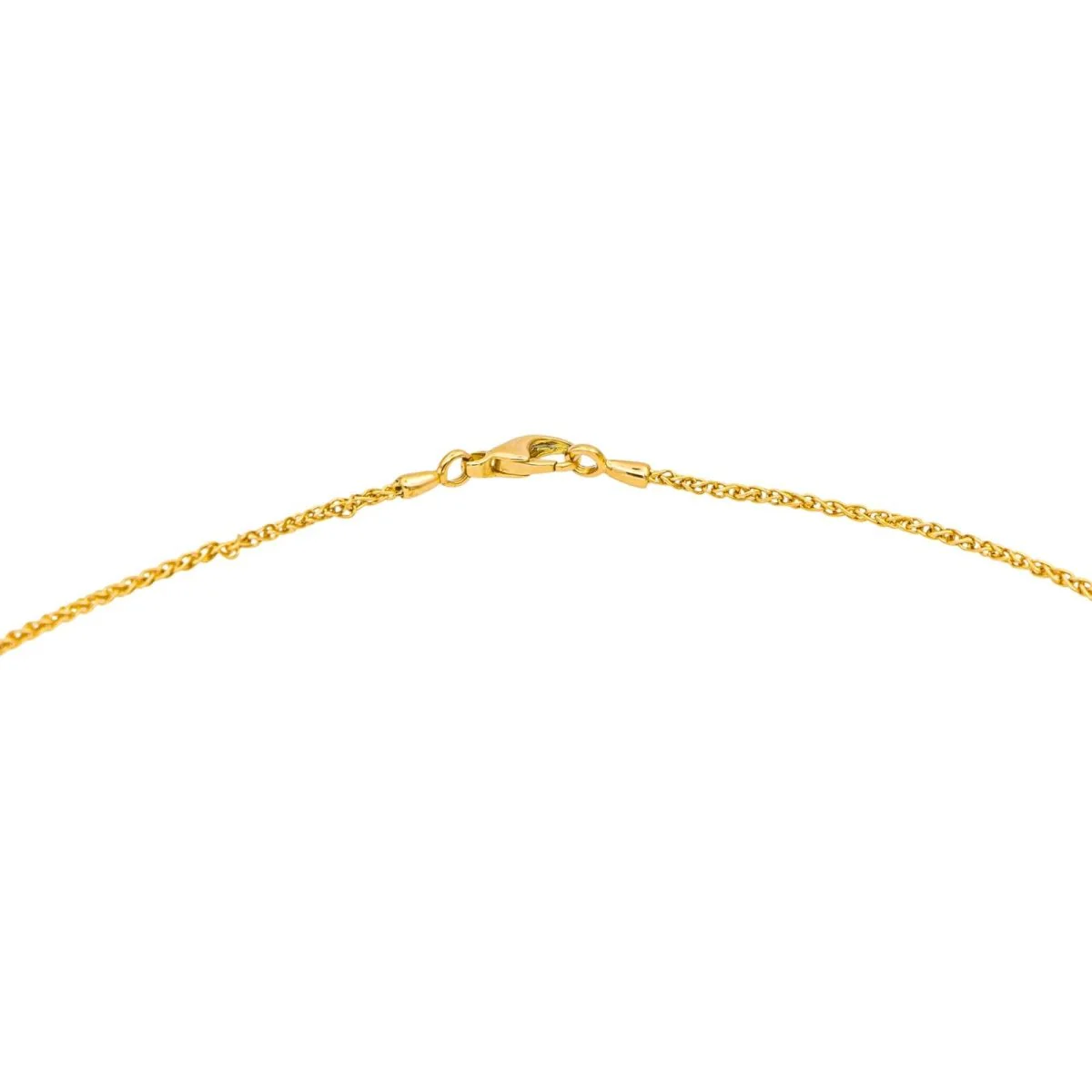 Collier Pendentif en or jaune, saphir et diamants - Image 5
