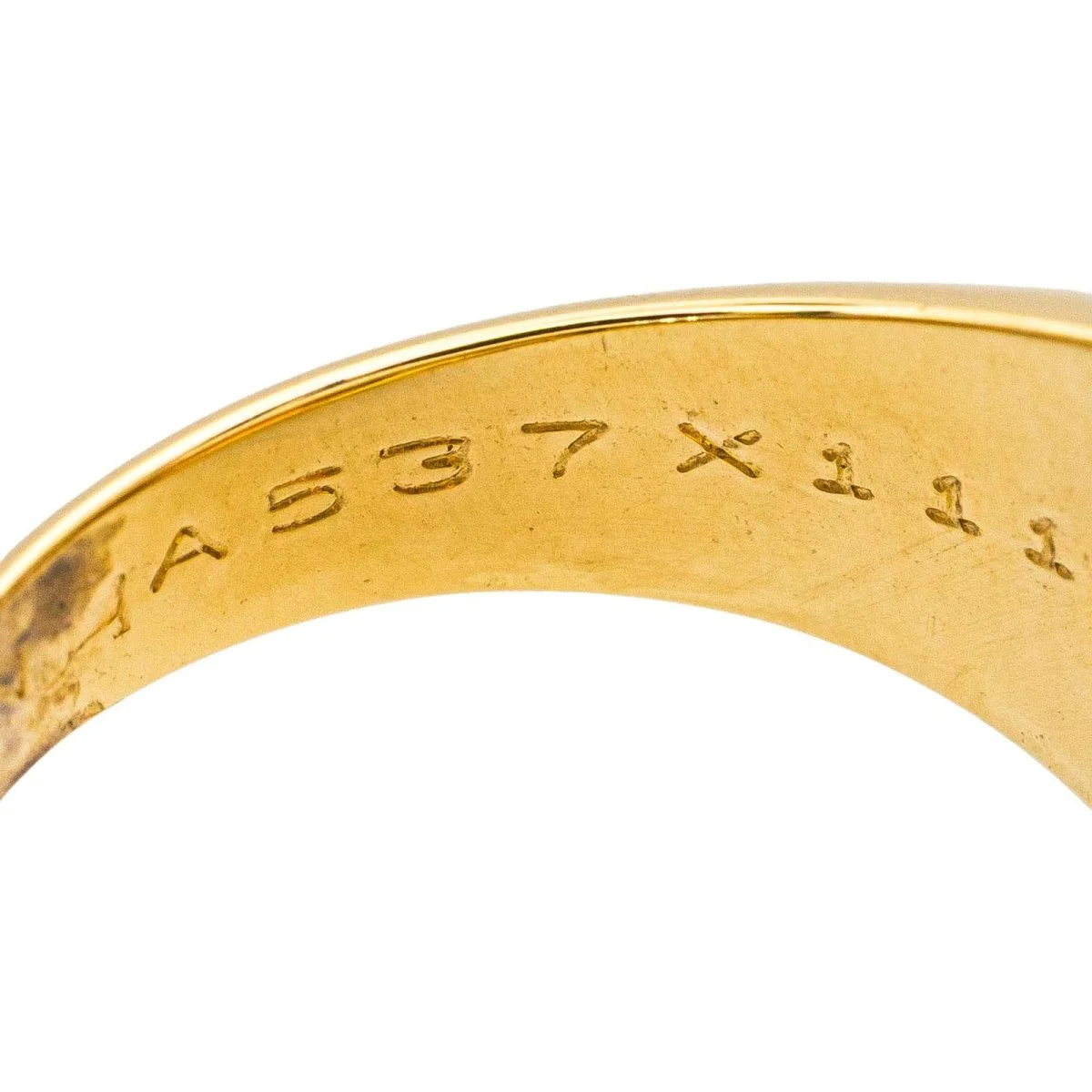 Bague Dôme BOUCHERON "Jaïpur" en or jaune et tourmaline - Image 8