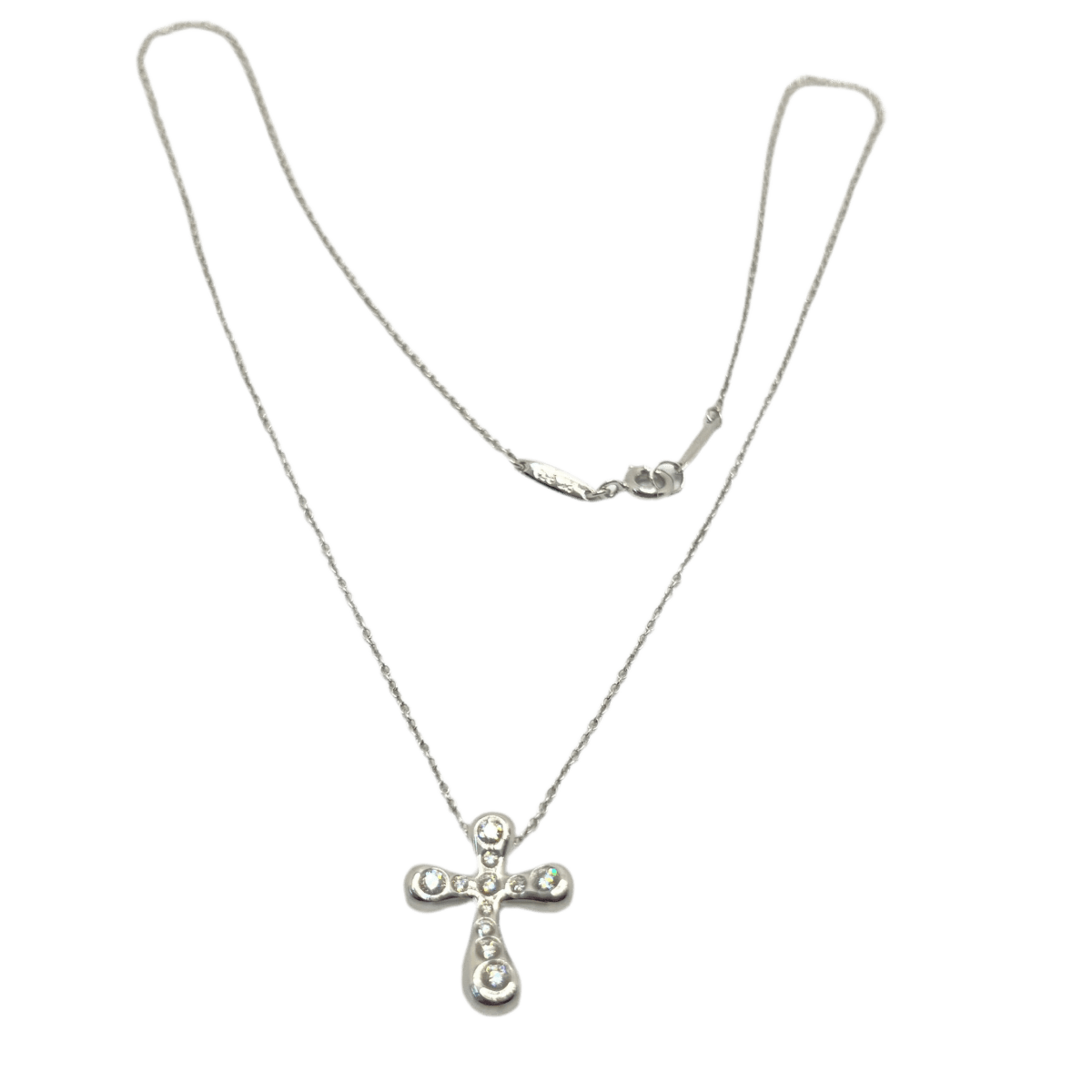Collier Pendentif TIFFANY & CO. en platineet diamants