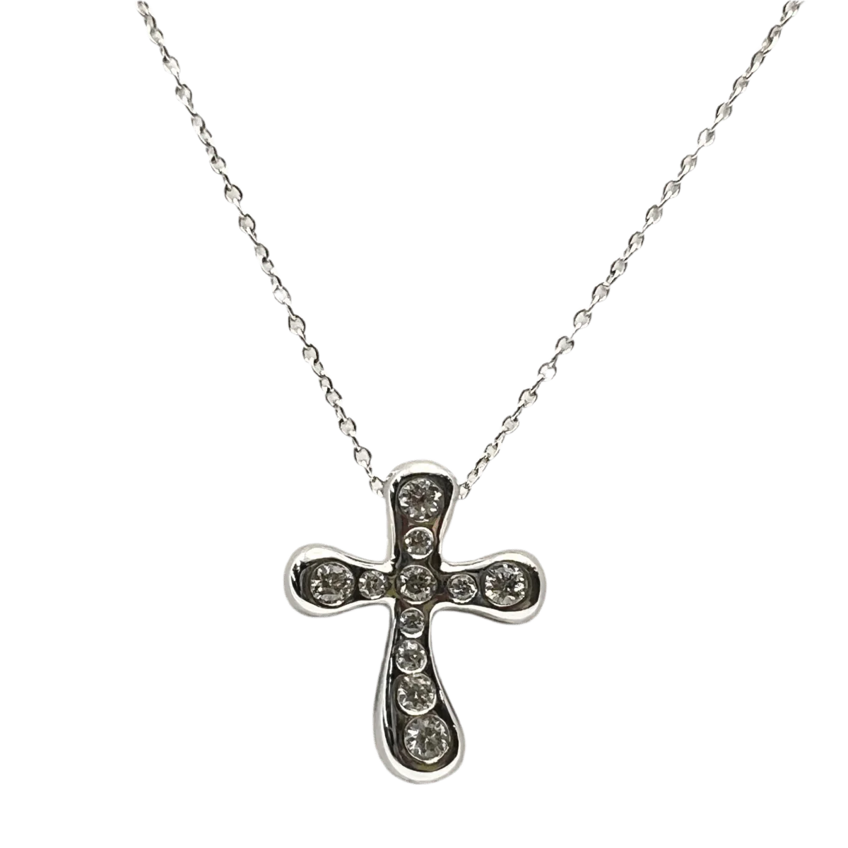 Collier Pendentif TIFFANY & CO. en platineet diamants - Image 2