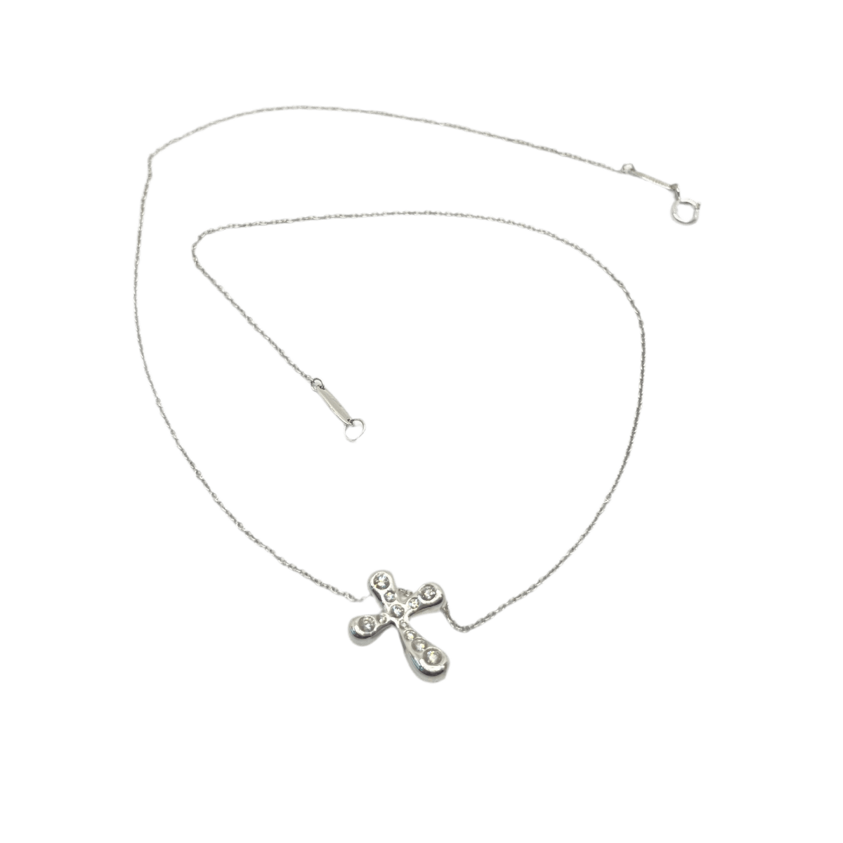 Collier Pendentif TIFFANY & CO. en platineet diamants - Image 3