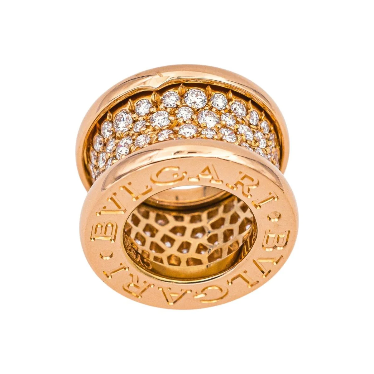 Pendentif BULGARI "B.Zero1" en or rose et diamant - Image 6
