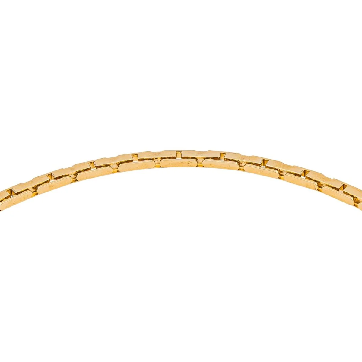 Collier Maille CARTIER "Agrafe" en or jaune - Image 6