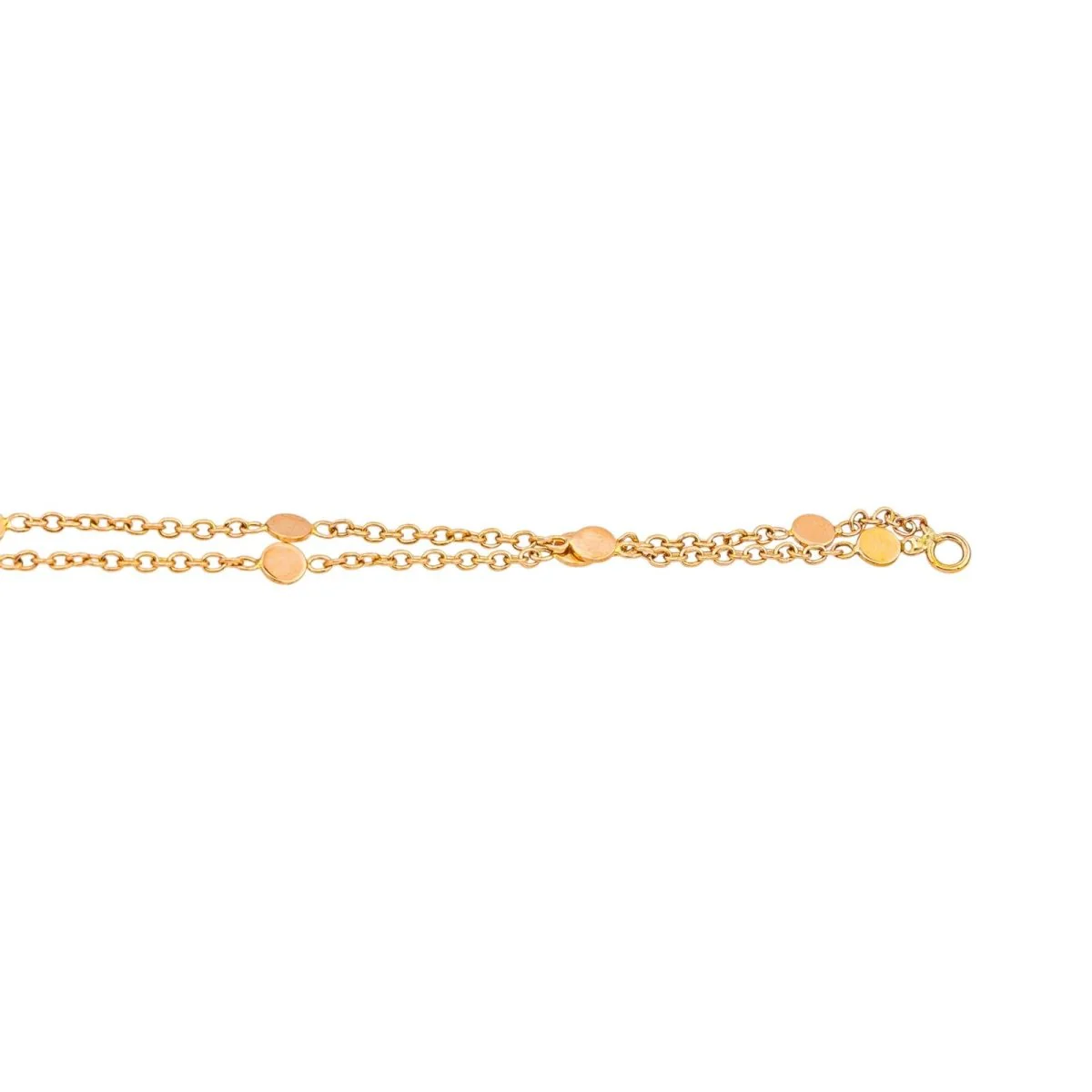Collier Sautoir PASQUALE BRUNI "Bon Ton" en or rose, cornaline et quartz - Image 5