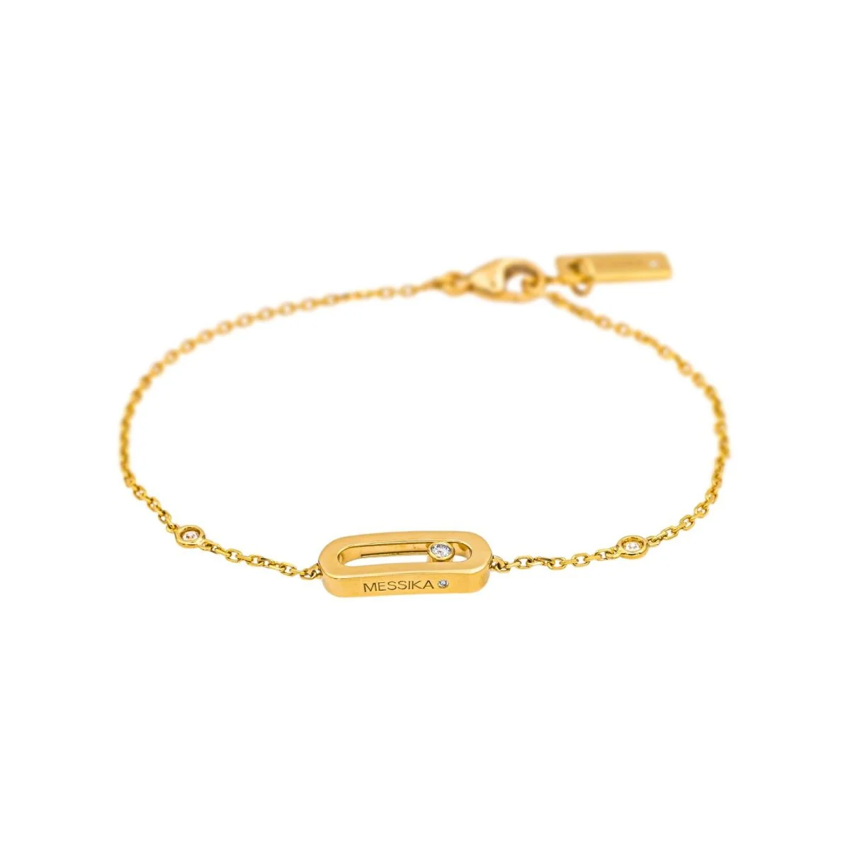Bracelet MESSIKA Move Uno" en or jaune et diamants - Image 3