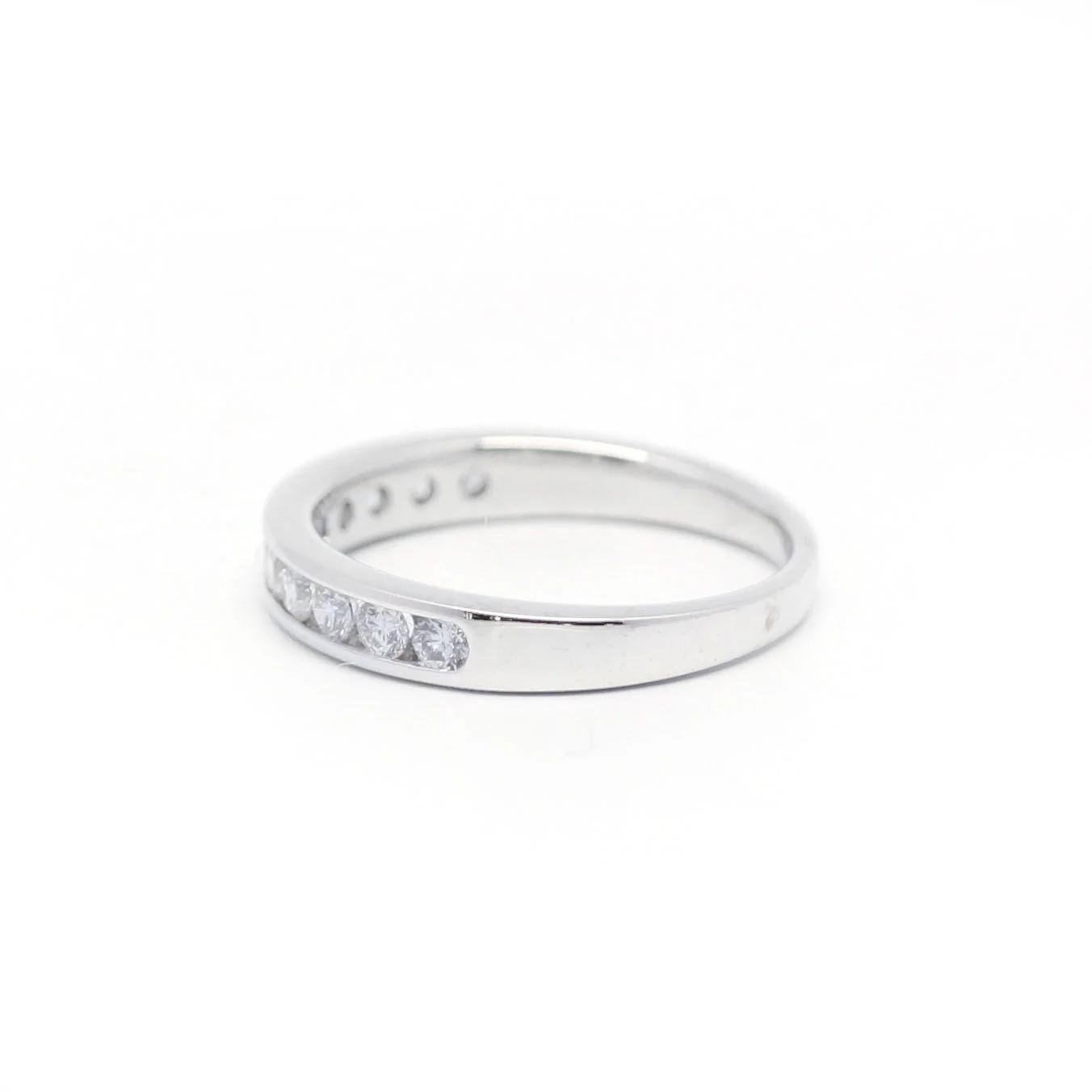 Demi alliance - Platine & Diamants - Image 2