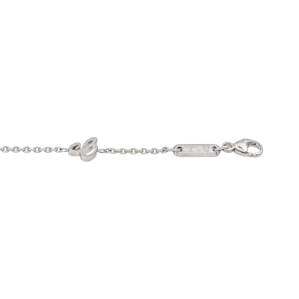 Collier Pendentif CHOPARD "Happy Heart" en or blanc et diamant - Image 9