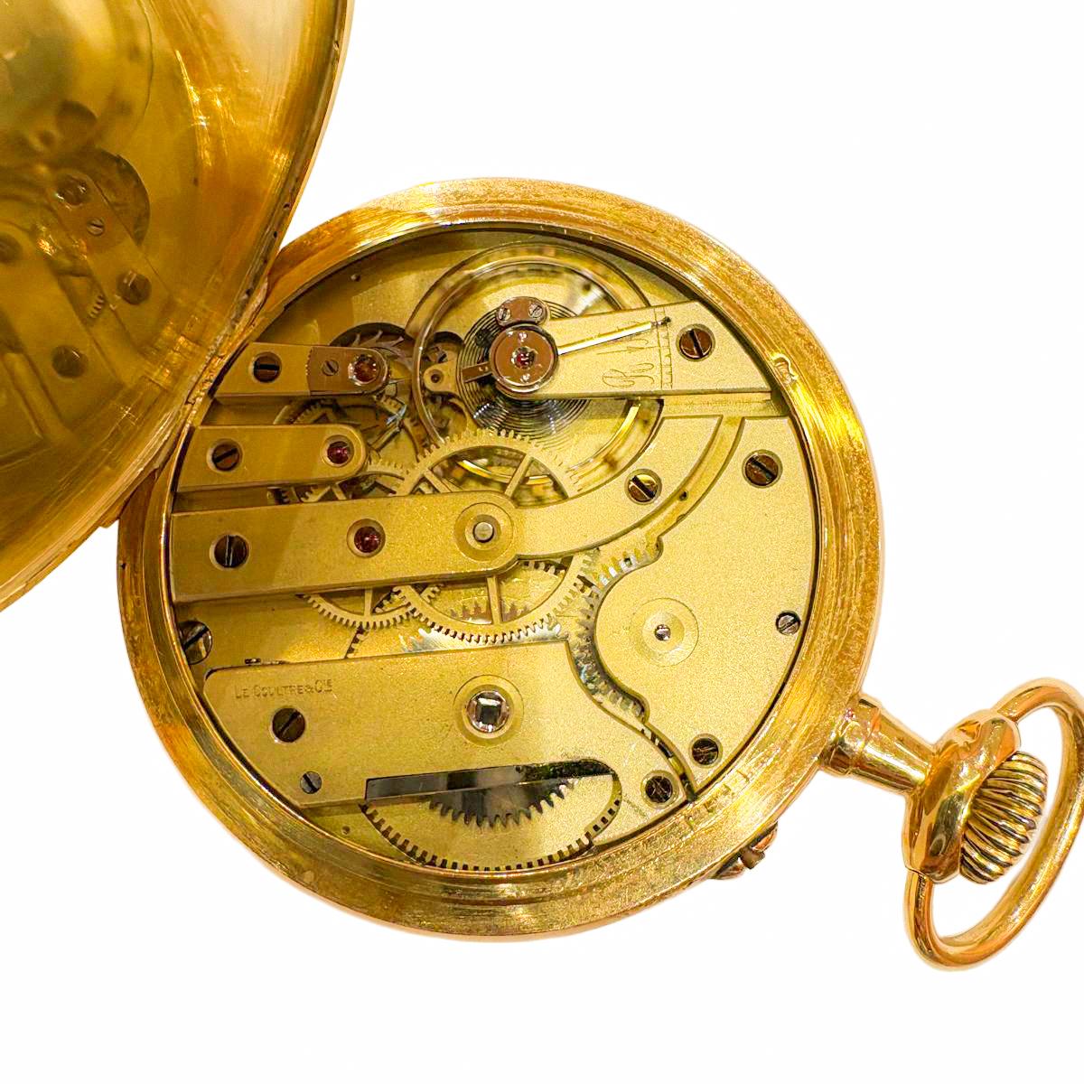 Montre LECOULTRE en or jaune - Image 2