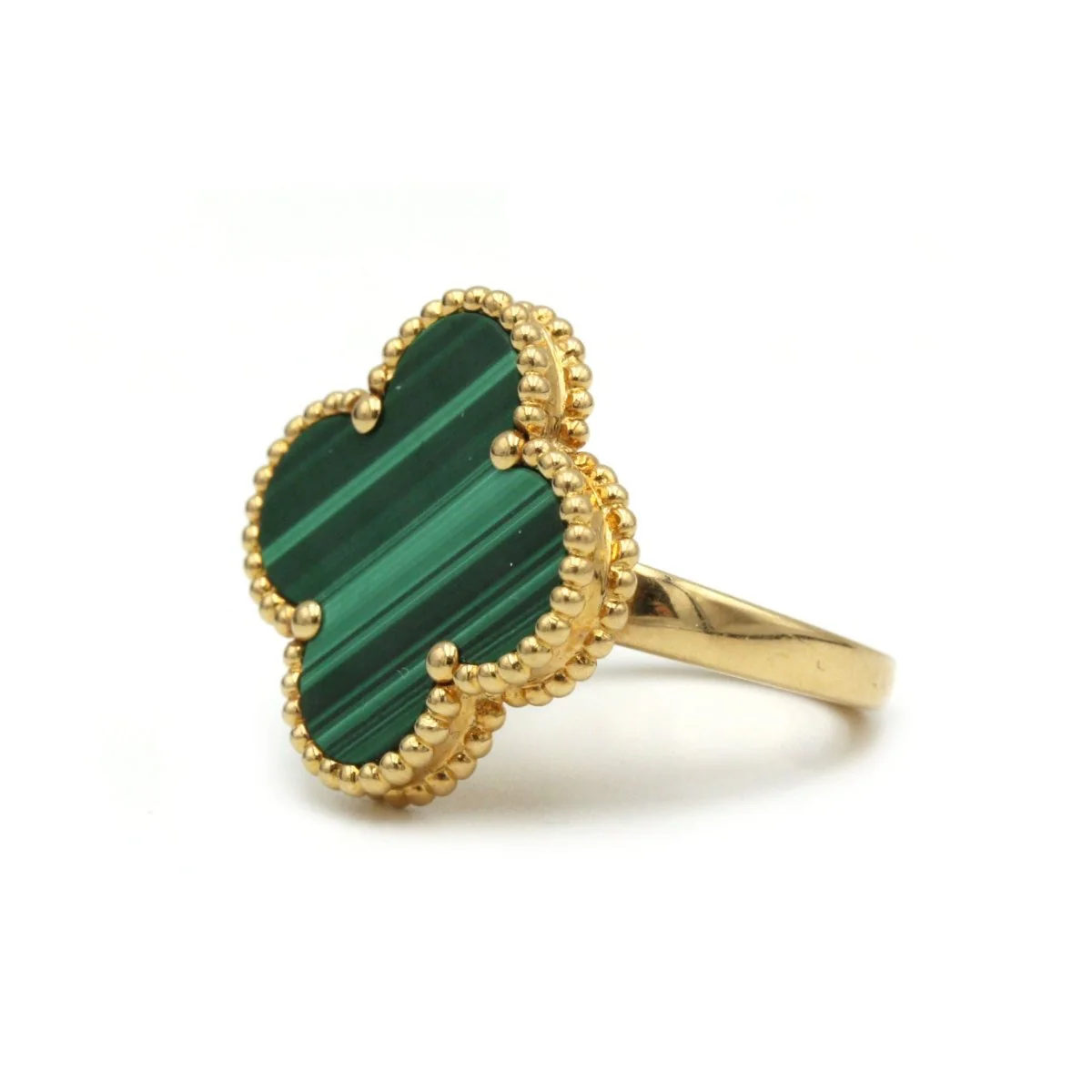 Bague Van Cleef & Arpels "Magic Alhambra" en or jaune, malachite - Image 2