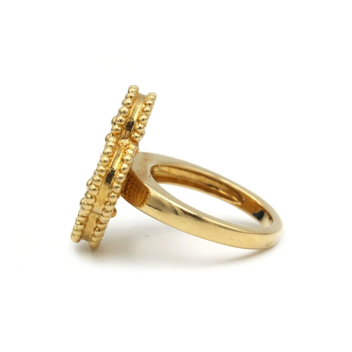 Bague Van Cleef & Arpels "Magic Alhambra" en or jaune, malachite - Image 3