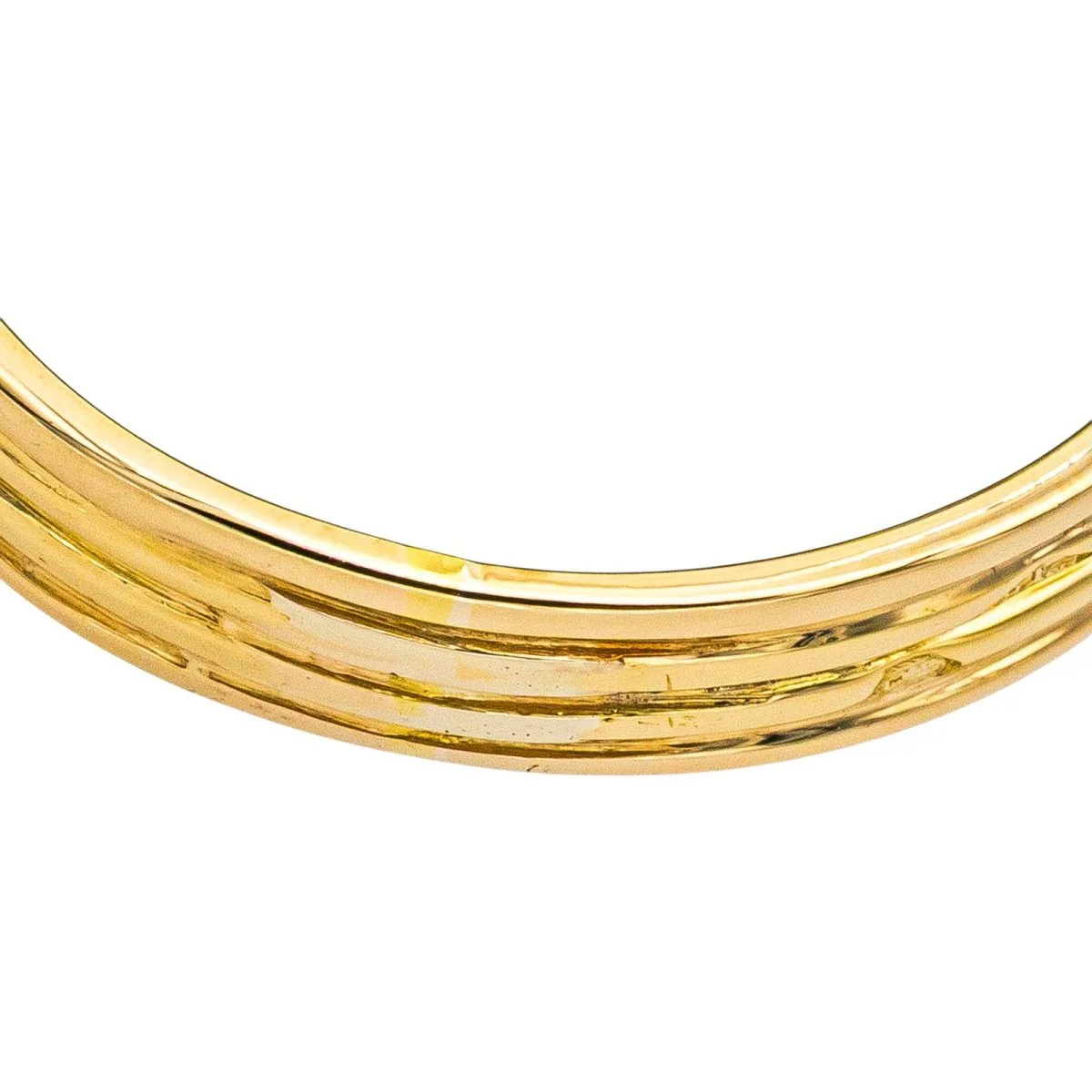 Bague Cocktail en or jaune, émeraude, saphirs, rubis, topazes et diamants - Image 7