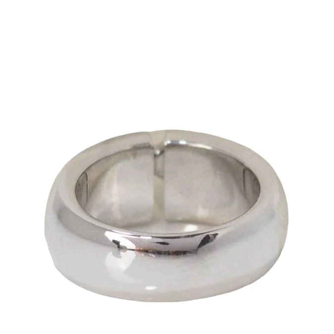 Bague Chaumet double Liens en or blanc et diamants - Image 4