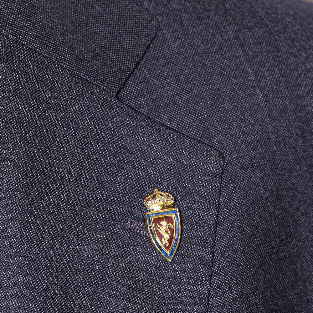 Broche Clip en or, rubis, saphirs et diamants - Image 2