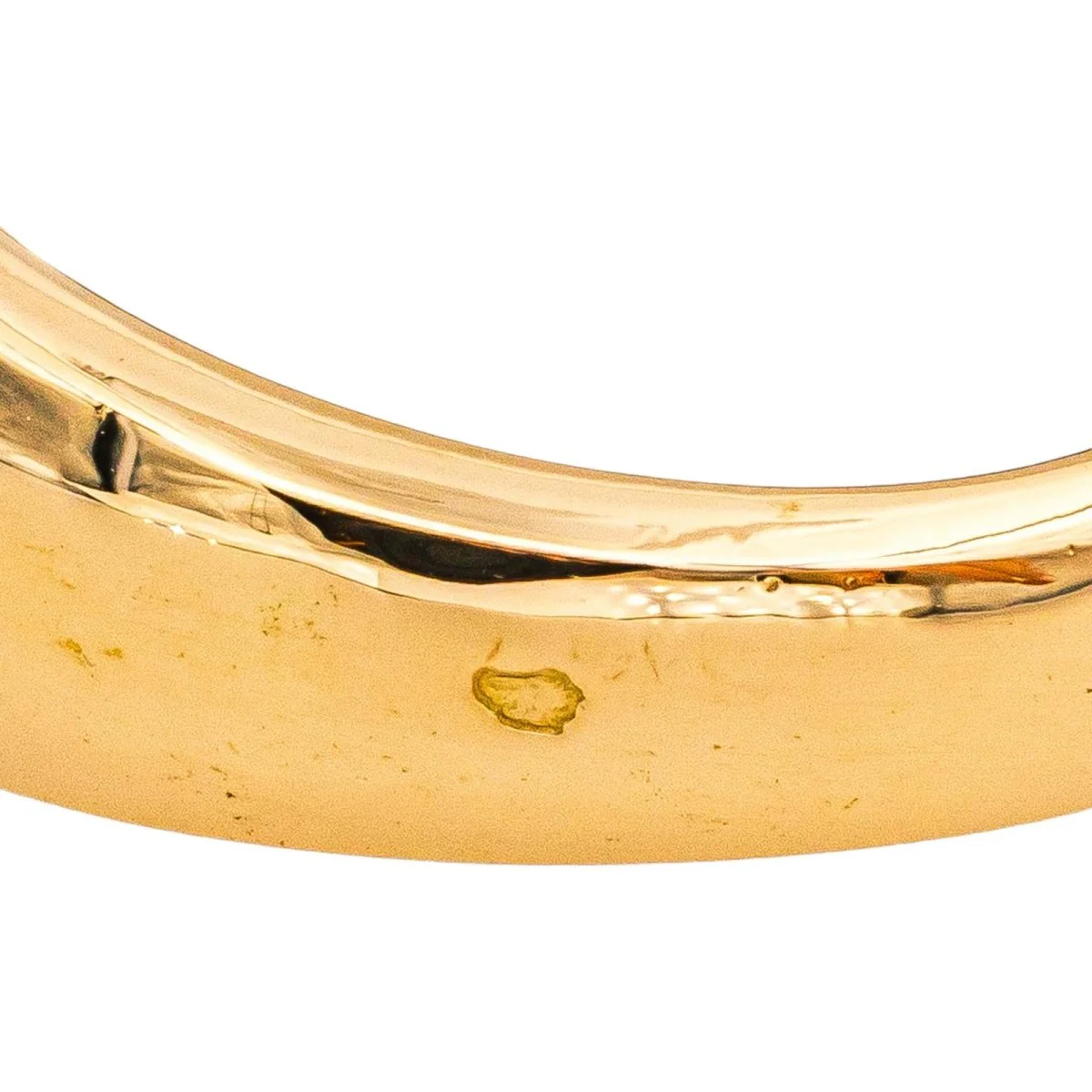 Bague Jonc en or jaune et diamants - Image 7