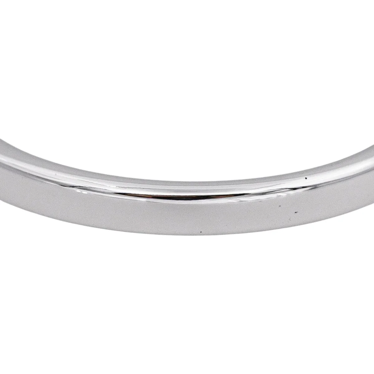Bague Alliance en or blanc et diamants - Image 7