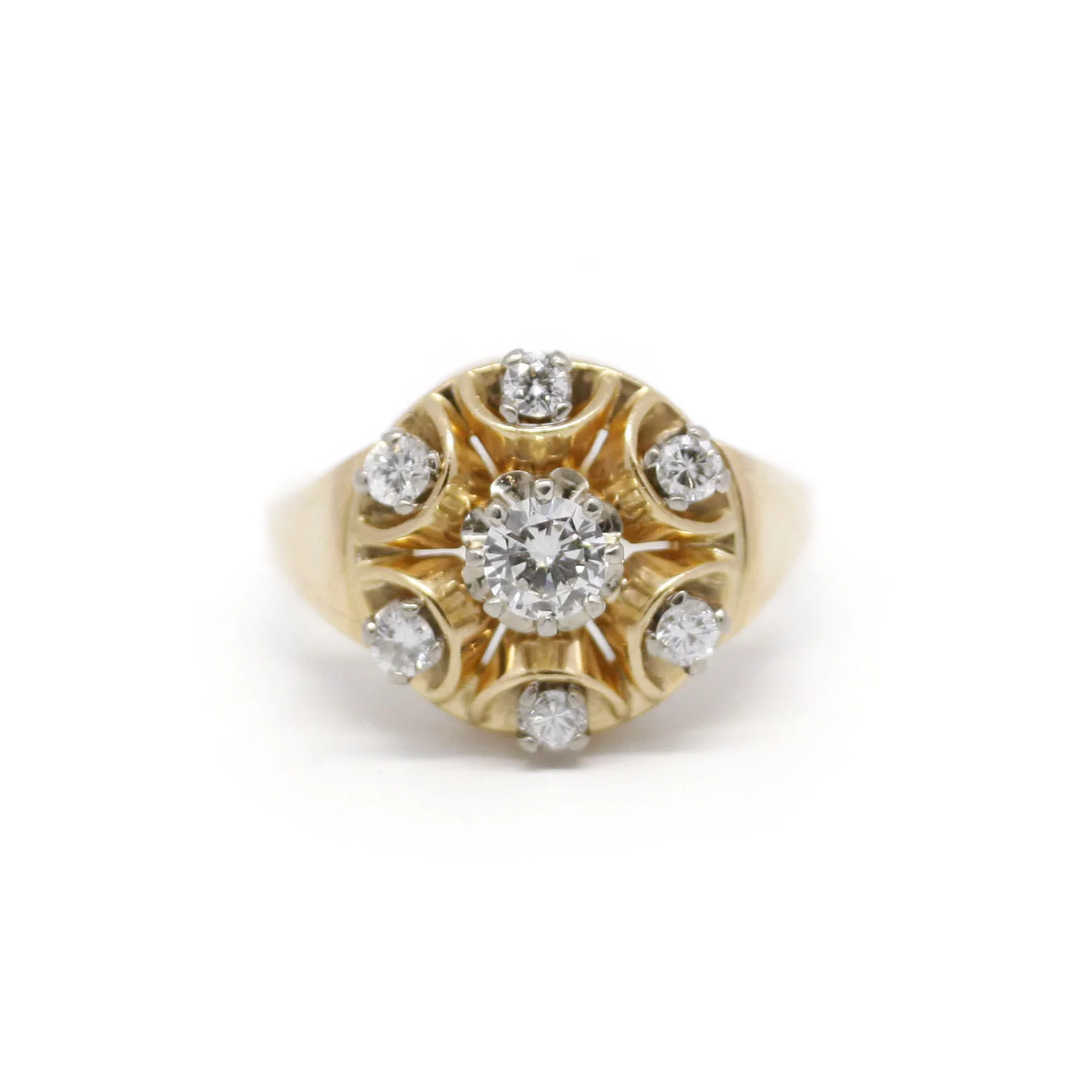 Bague - Or Et Diamants