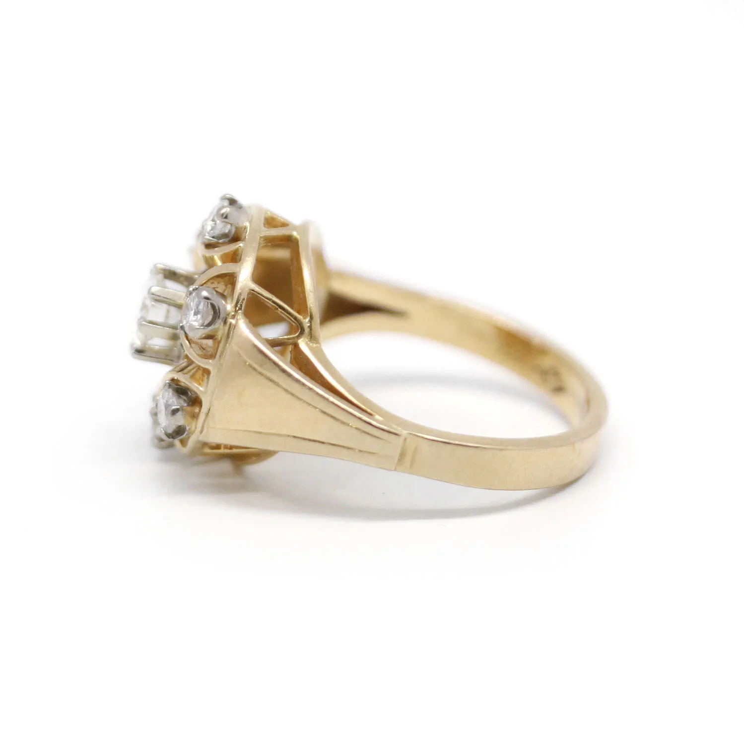 Bague - Or Et Diamants - Image 2