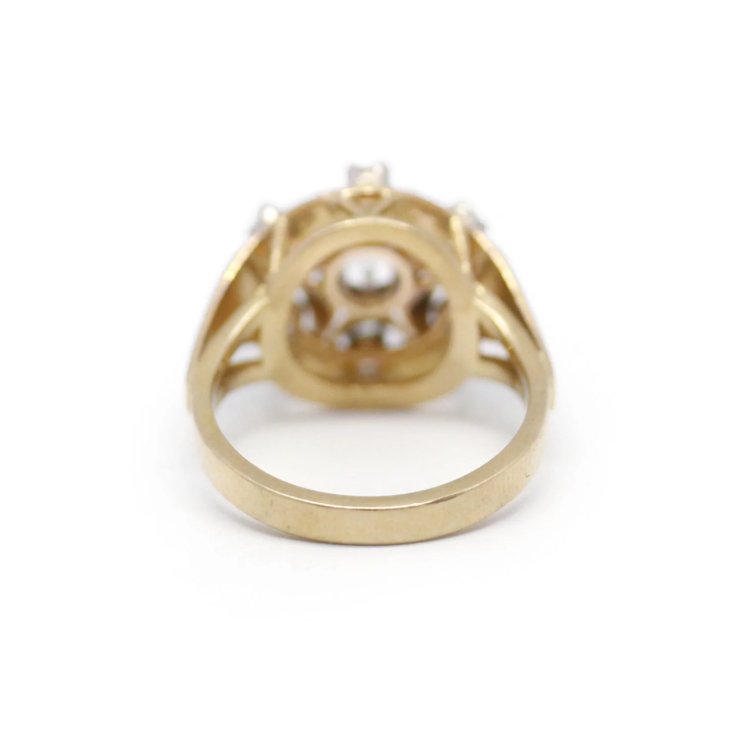 Bague - Or Et Diamants - Image 3