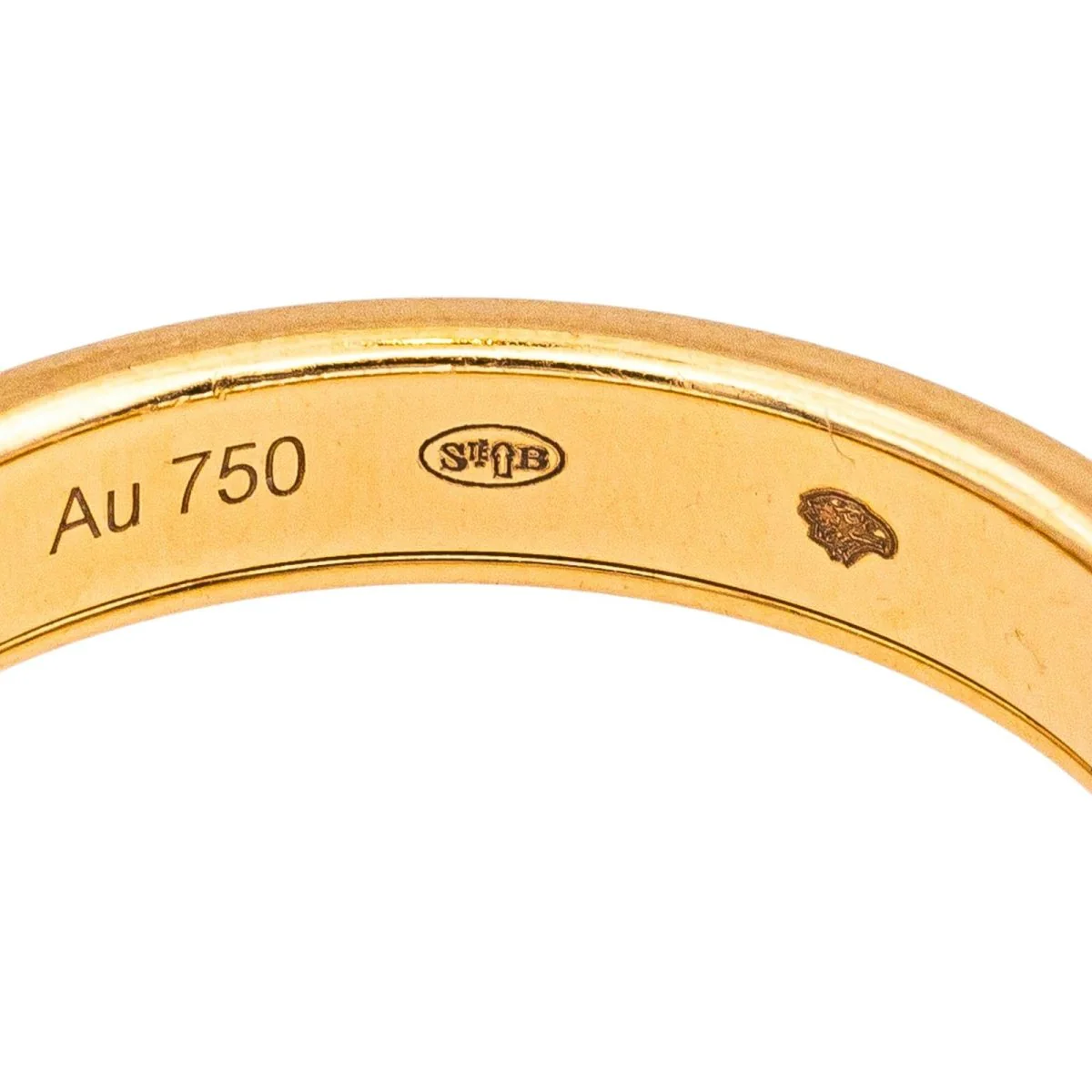 Bague Solitaire BOUCHERON "Solitaire Quatre Classique" en or jaune, or rose et diamant - Image 7