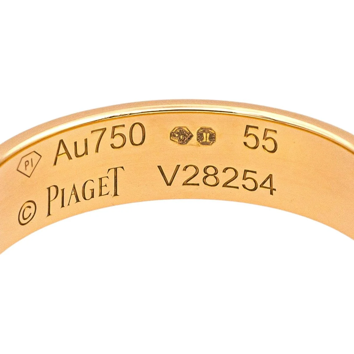Bague Alliance PIAGET "Possession" en or jaune et diamant - Image 8