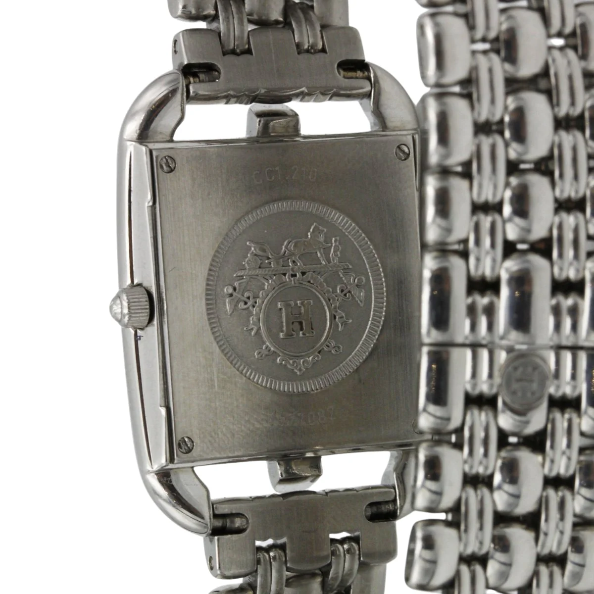 Montre HERMÈS "Cape Cod" en acier - Image 3